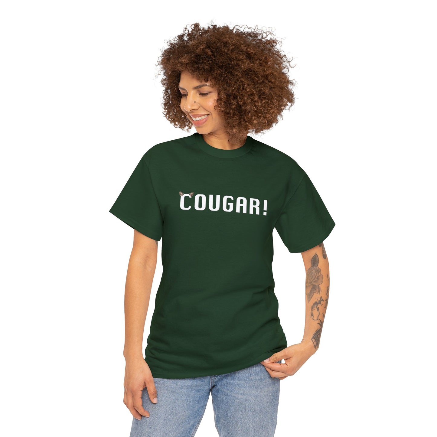 "Cougar!" 100% Cotton T-Shirt (Unisex)