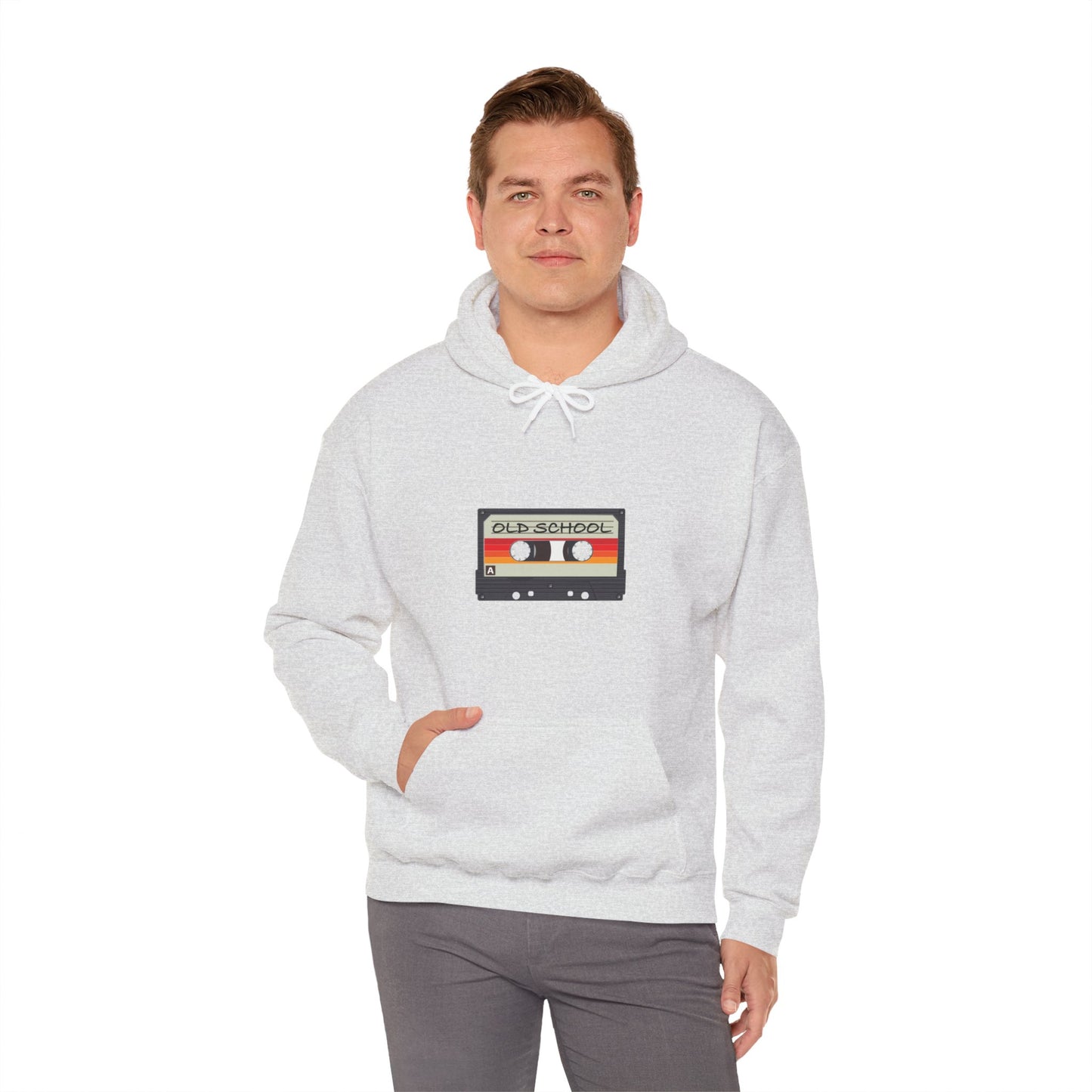 "Old School" Heavy Blend™ Hoodie Sweatshirt (Unisex)