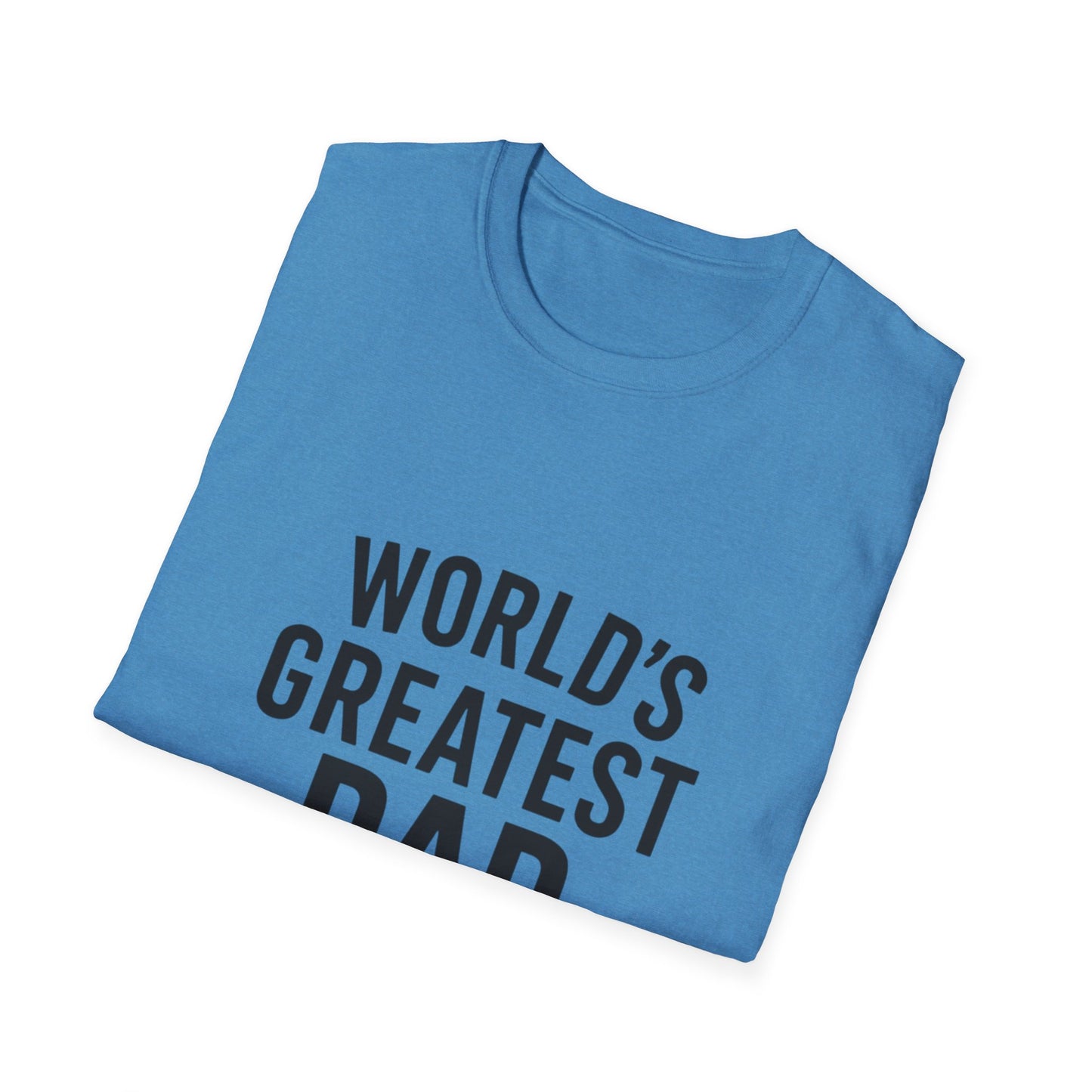 Vintage World's Greatest Dad Est 1955 Softstyle T-Shirt