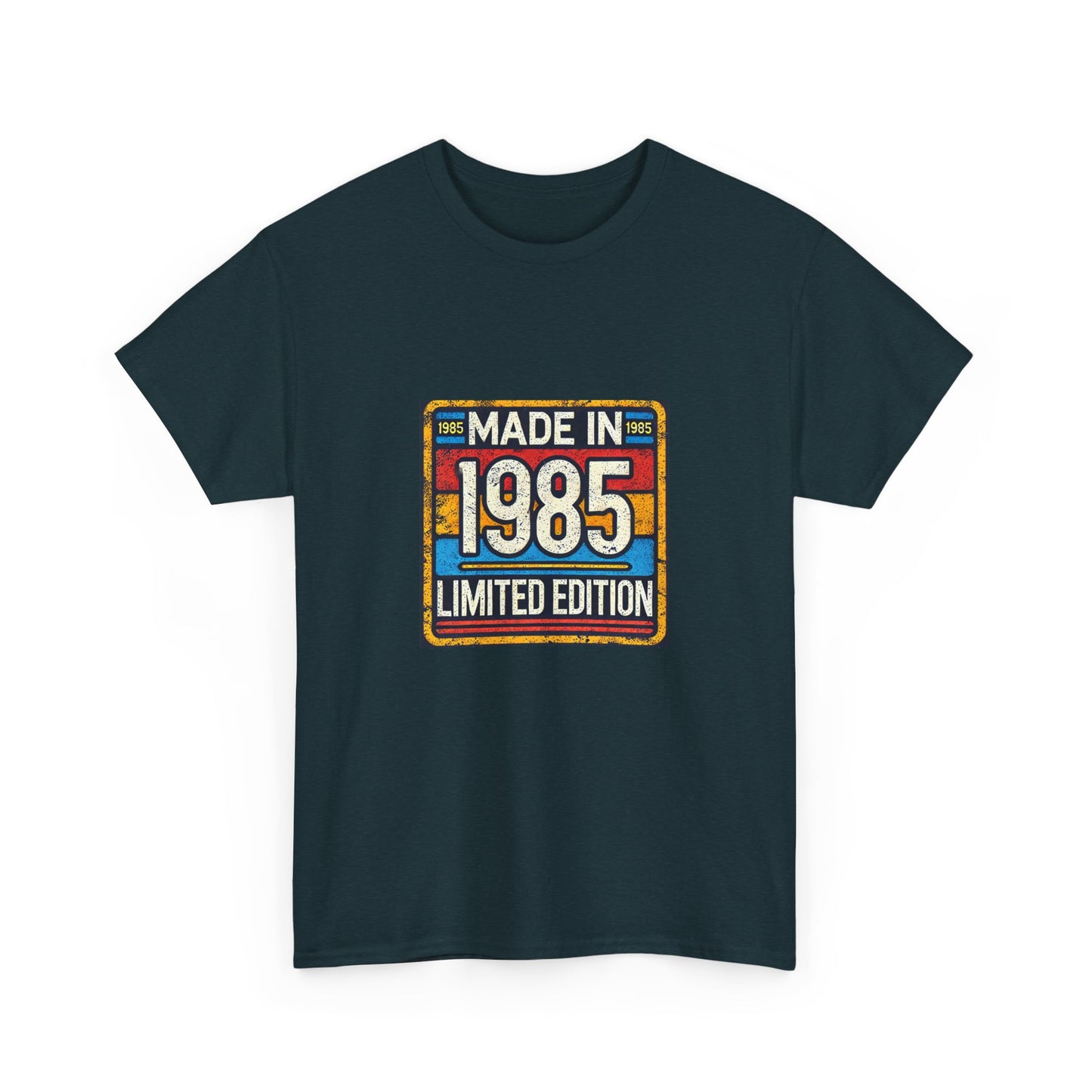 "Made In 1985 Label" 100% Cotton Limited Edition T-Shirt (Unisex)