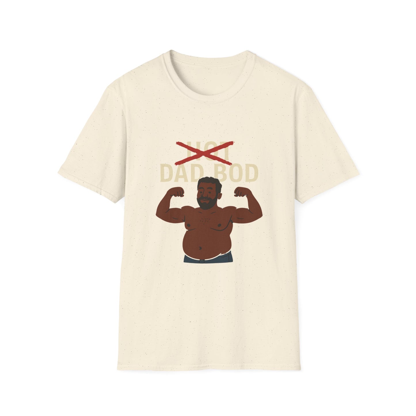 Vintage Hot Dad Bod Softstyle T-Shirt
