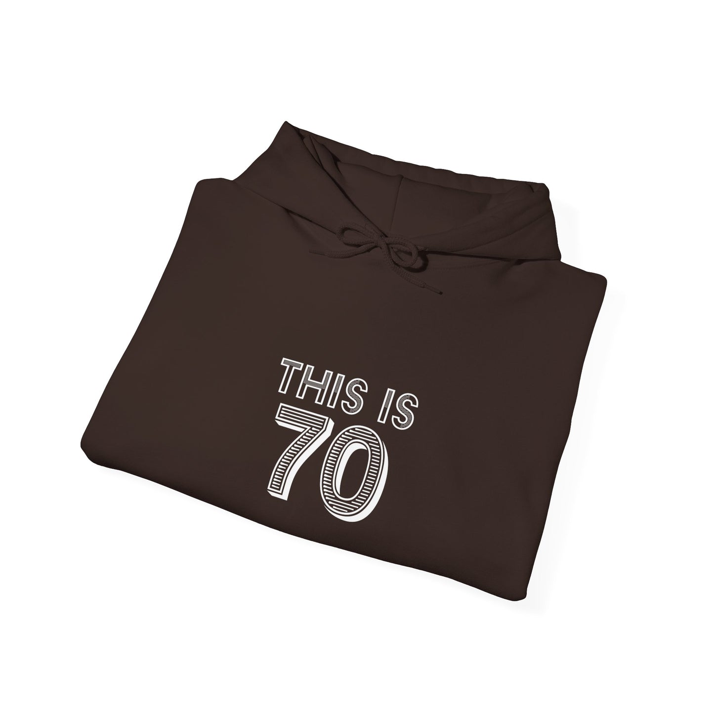 "This Is 70" Heavy Blend™ Hoodie Sweatshirt (Unisex)