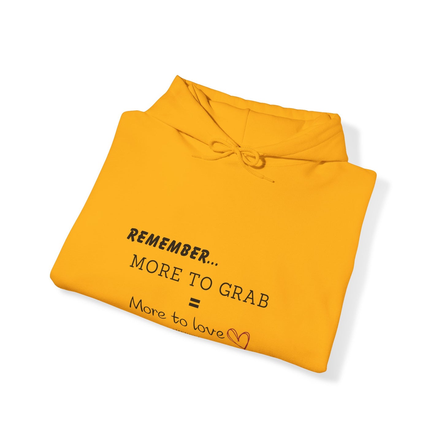 "More To Grab = More To Love, Menopause" Heavy Blend™ Hoodie Sweatshirt