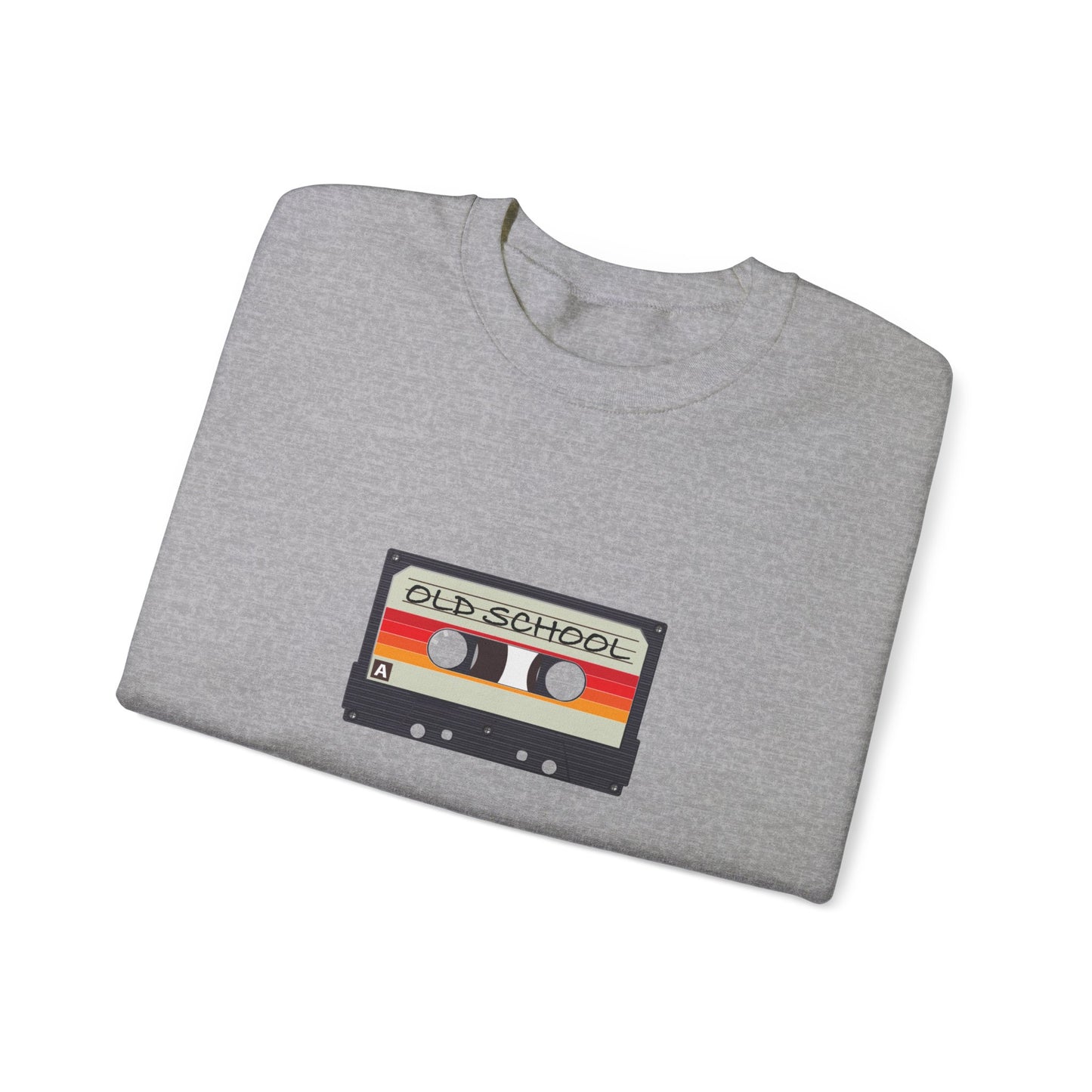 "Old School" Heavy Blend™ Crewneck Sweatshirt (Unisex)