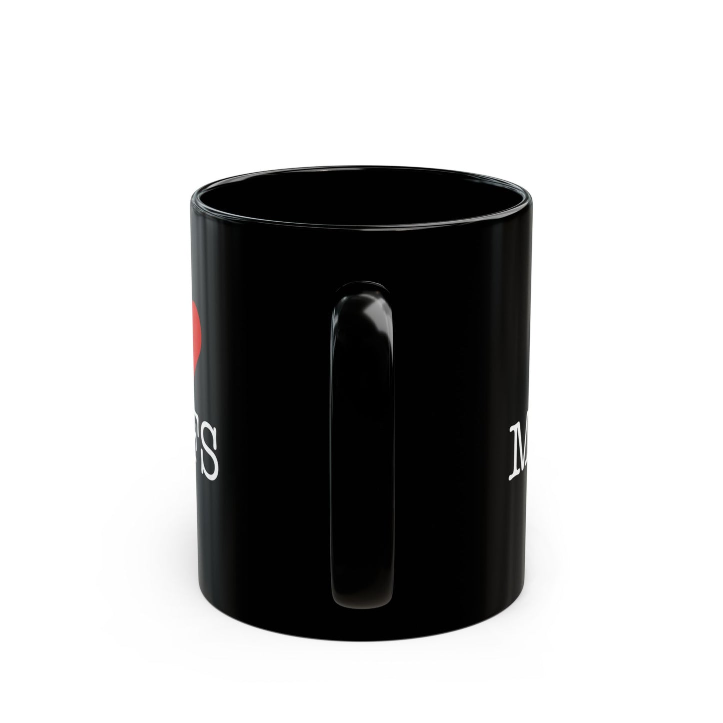 "I Love MILFS" Black Coffee Mug, 11 0z and 15 Oz