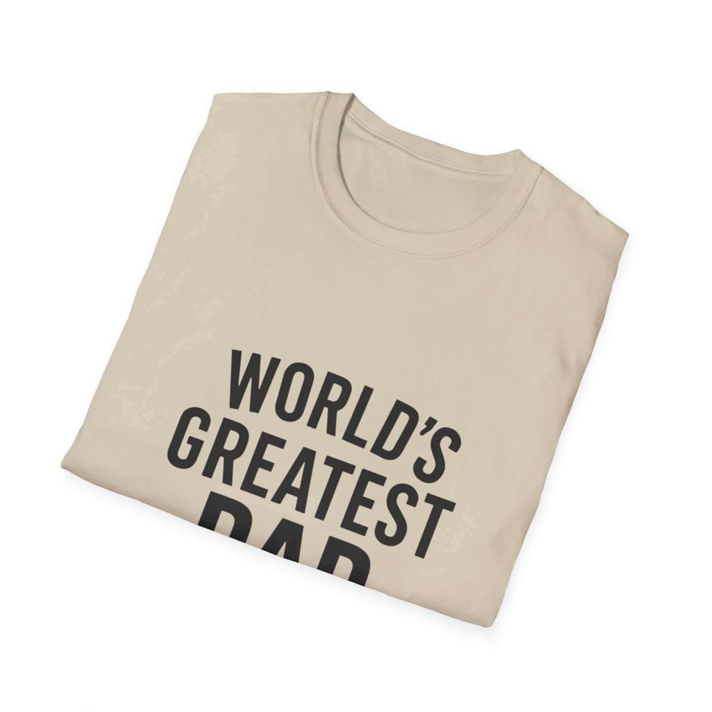 Vintage World's Greatest Dad Est 1955 Softstyle T-Shirt