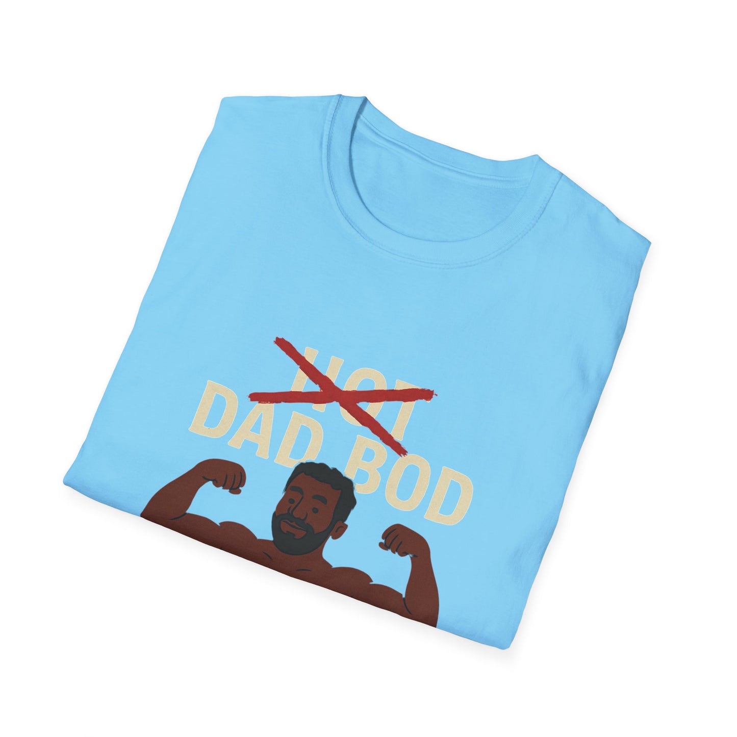 Vintage Hot Dad Bod Softstyle T-Shirt