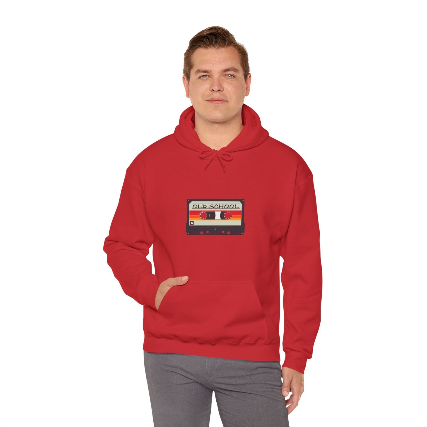 "Old School" Heavy Blend™ Hoodie Sweatshirt (Unisex)