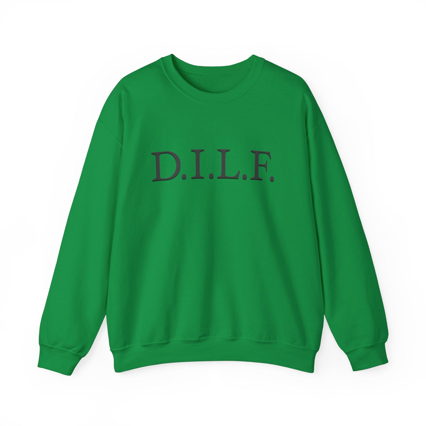 "D.I.L.F". Heavy Blend™ Men's Crewneck Sweatshirt