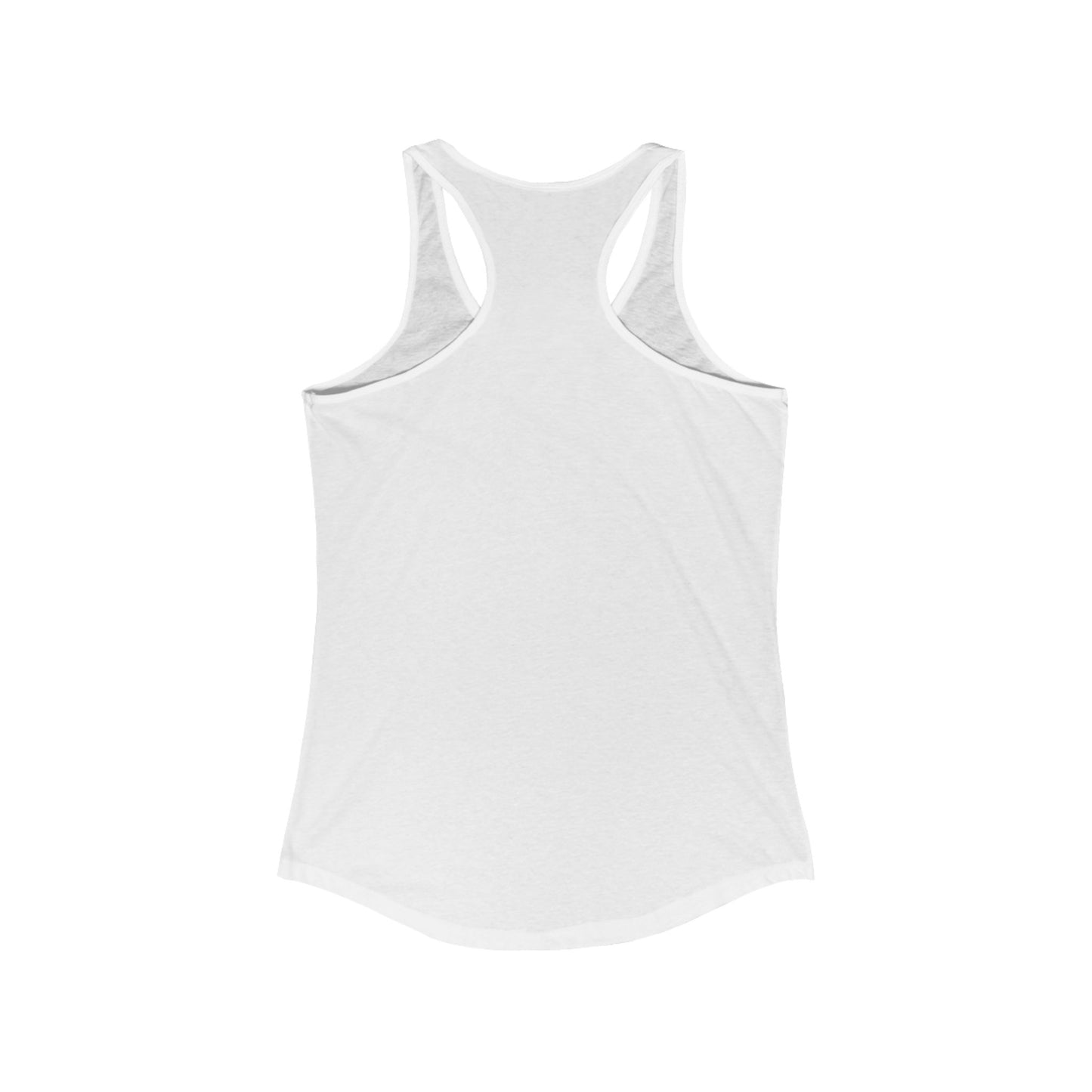 "Cougar" Women's White Racerback Tank