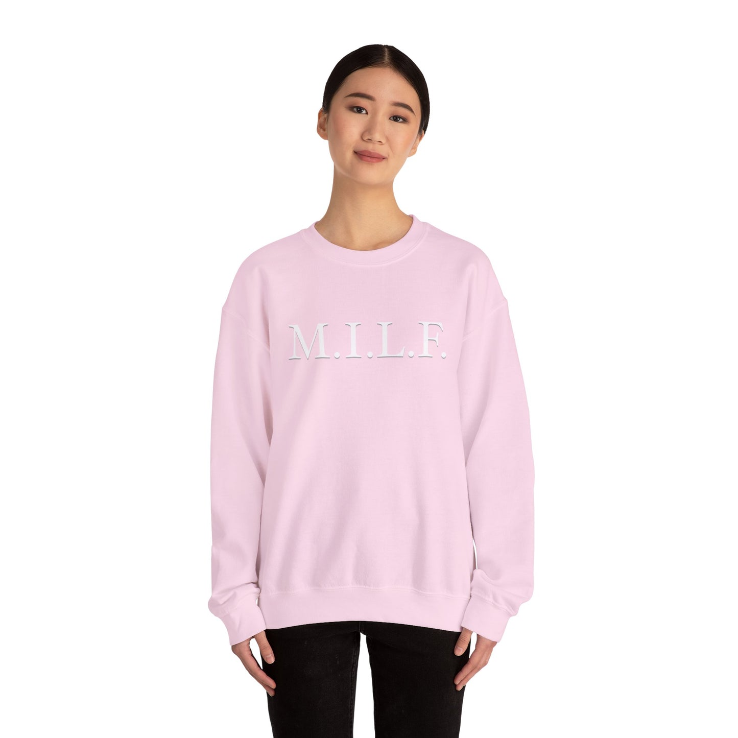 M.I.L.F. Heavy Blend™ Women's Crewneck Sweatshirt