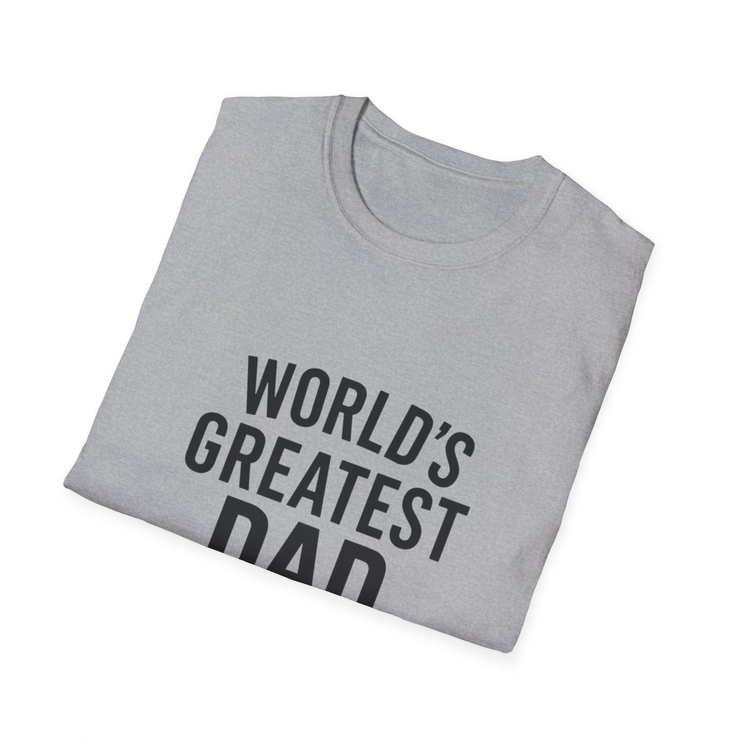 Vintage World's Greatest Dad Est 1975 Softstyle T-Shirt