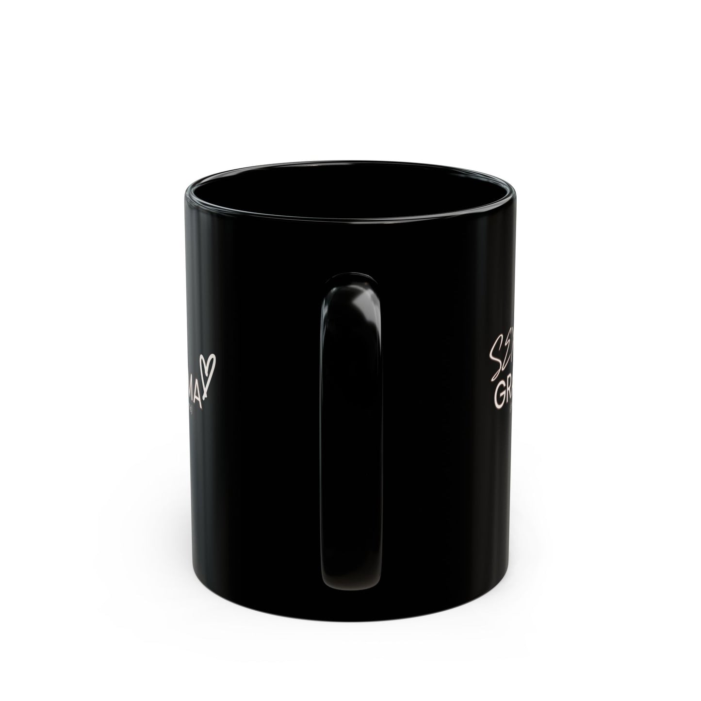 "Sexy Grandma" Black Coffee Mug, 11 0z and 15 Oz
