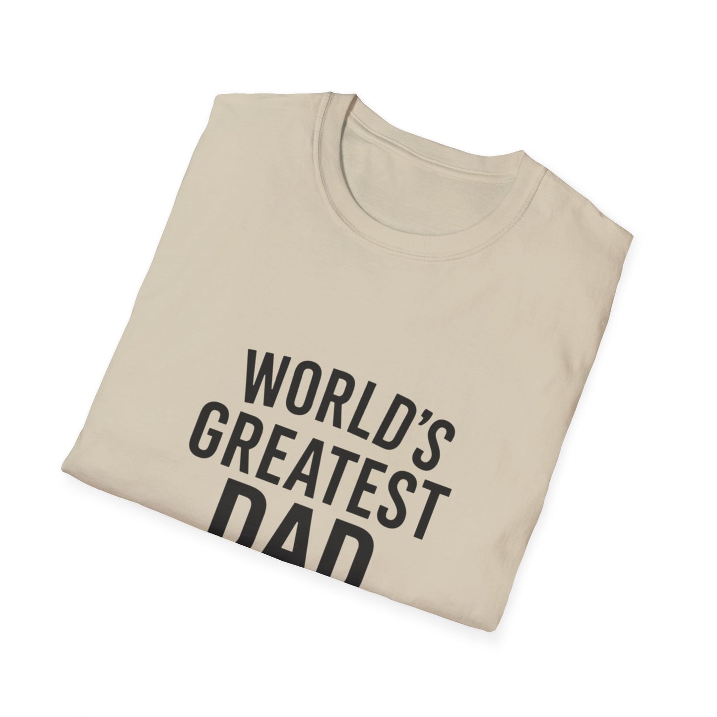 Vintage World's Greatest Dad Est 1960 Softstyle T-Shirt