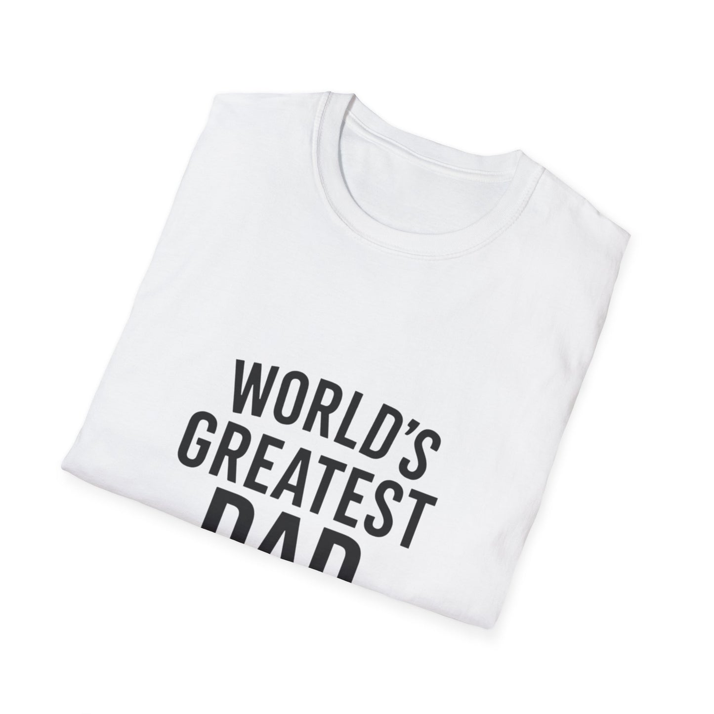 Vintage World's Greatest Dad Est 1965 Softstyle T-Shirt