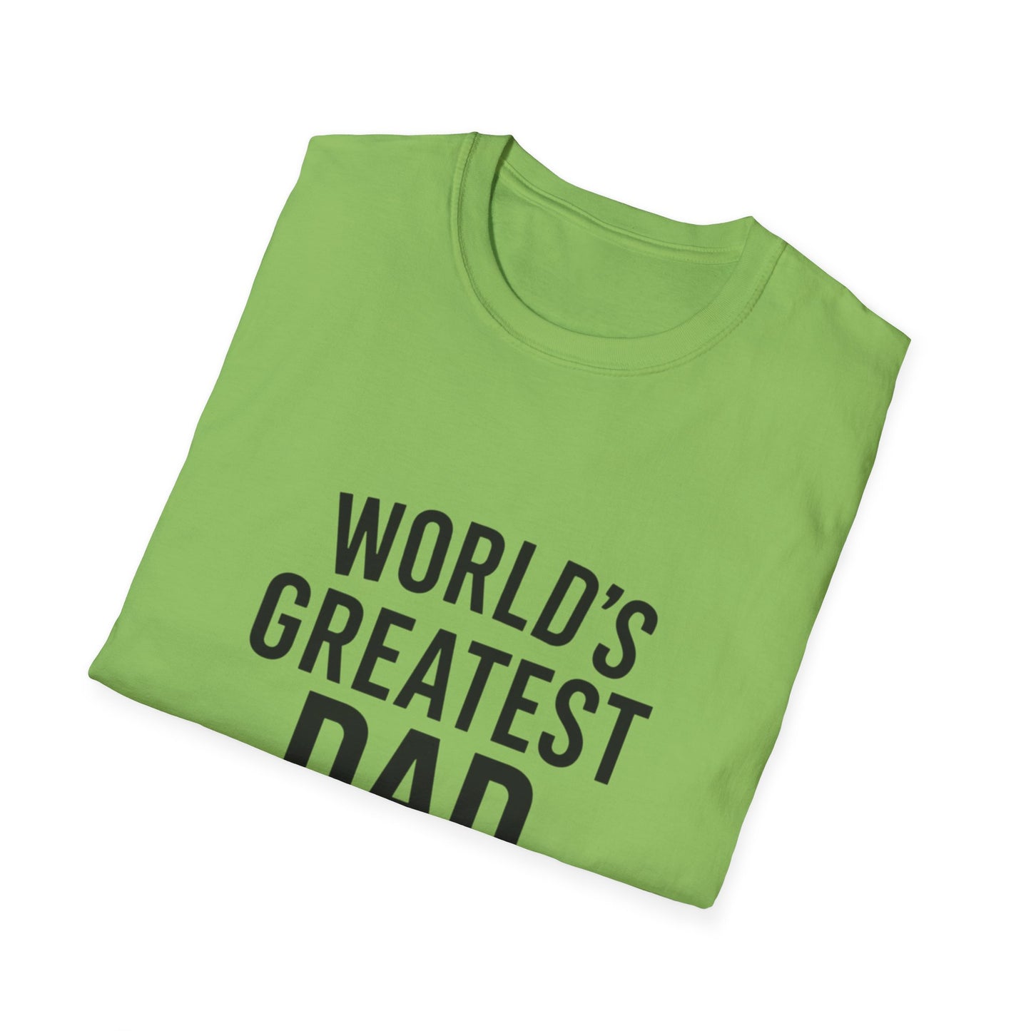 Vintage World's Greatest Dad Est 1950 Softstyle T-Shirt