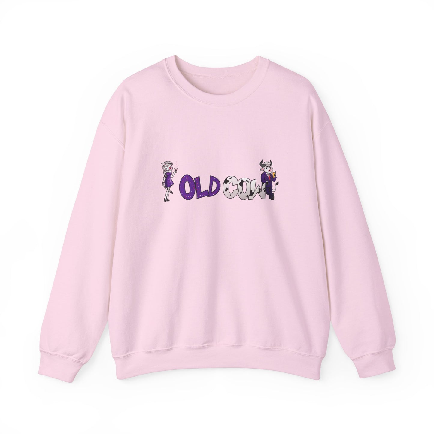 "Old Cow" Heavy Blend™ Crewneck Sweatshirt (Unisex)