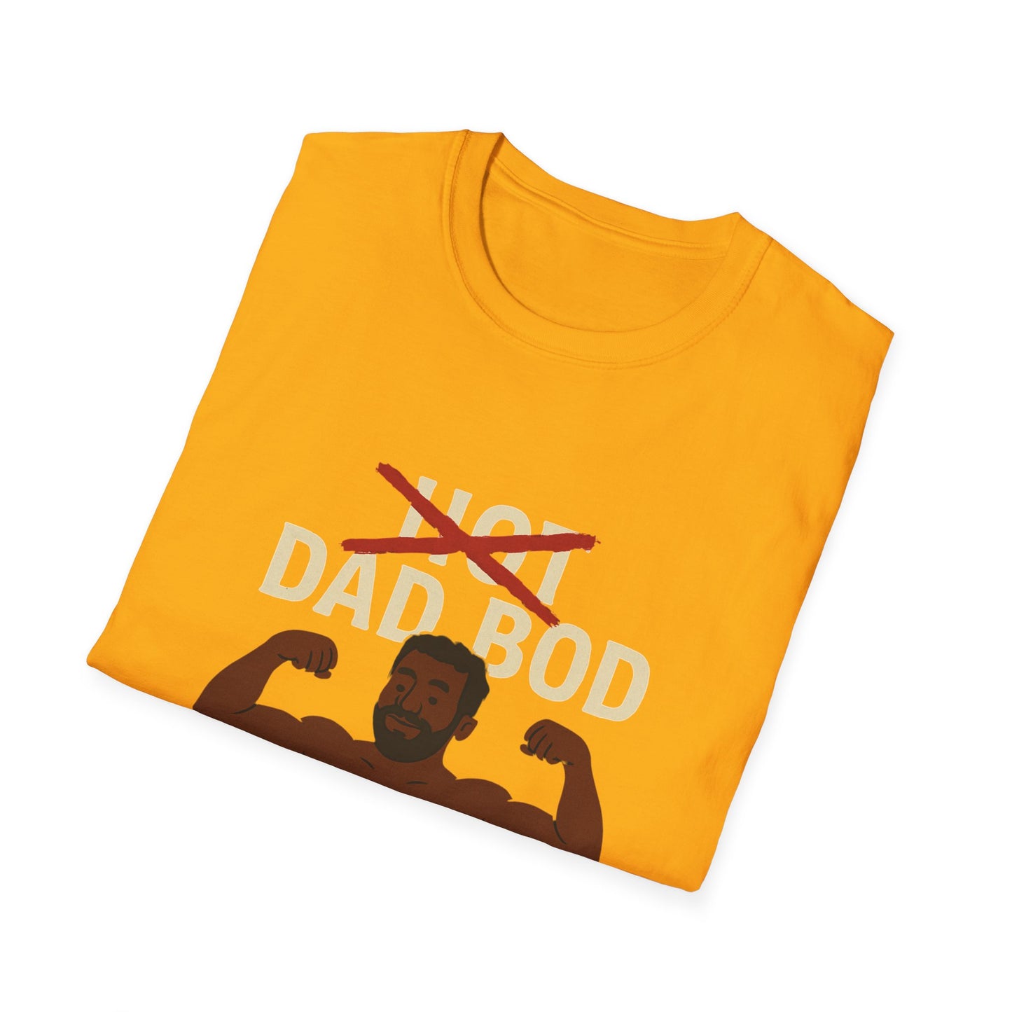 Vintage Hot Dad Bod Softstyle T-Shirt