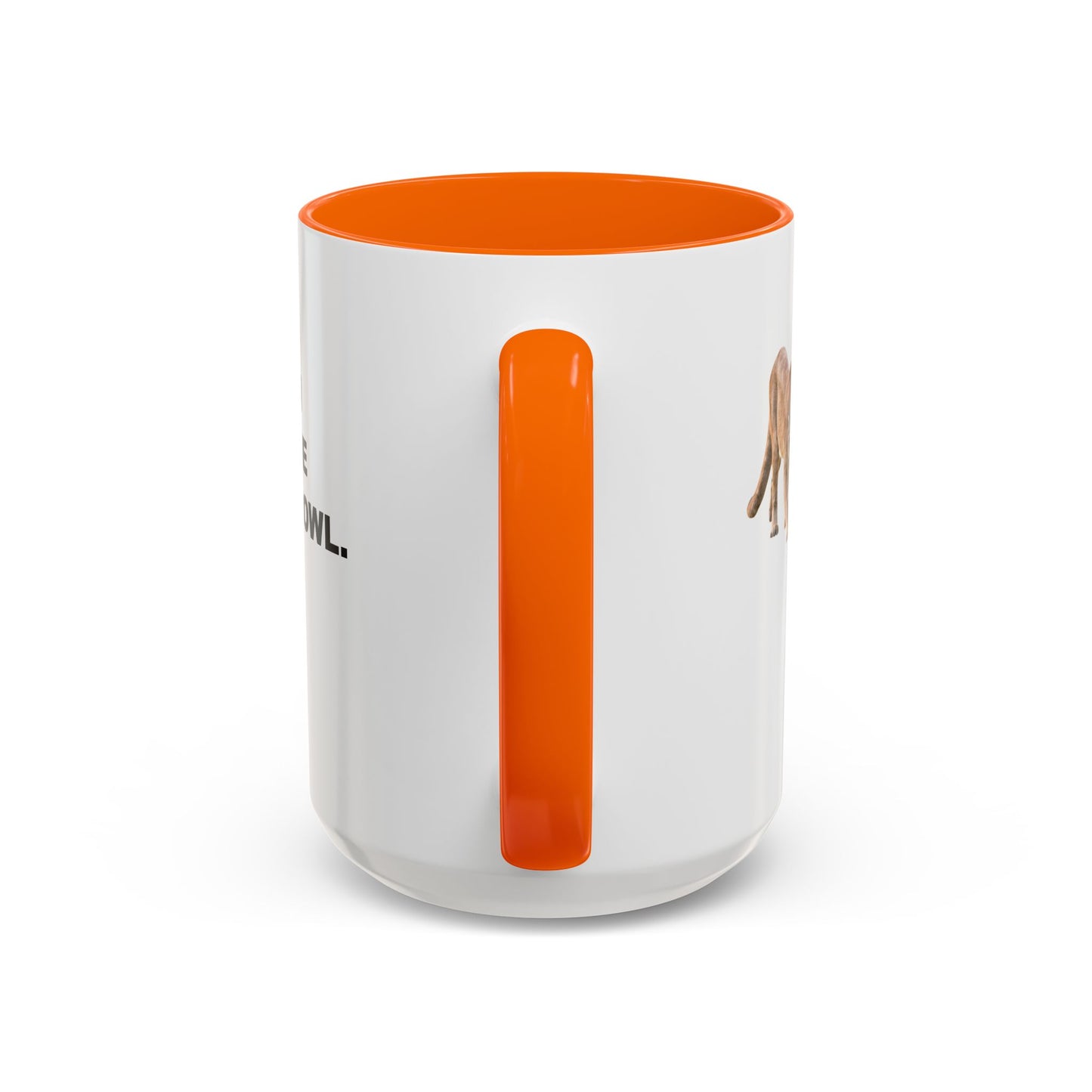 "On The Prowl" Accent Coffee Mug, 11 Oz and 15 Oz