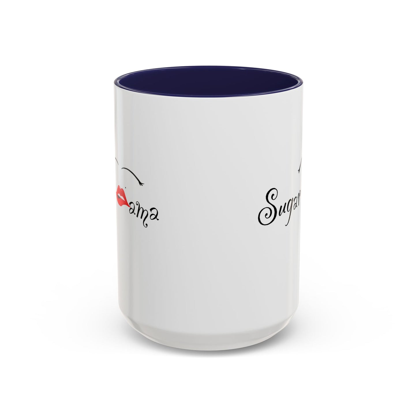 "Sugar Mama" Accent Coffee Mug, 11 Oz and 15 Oz