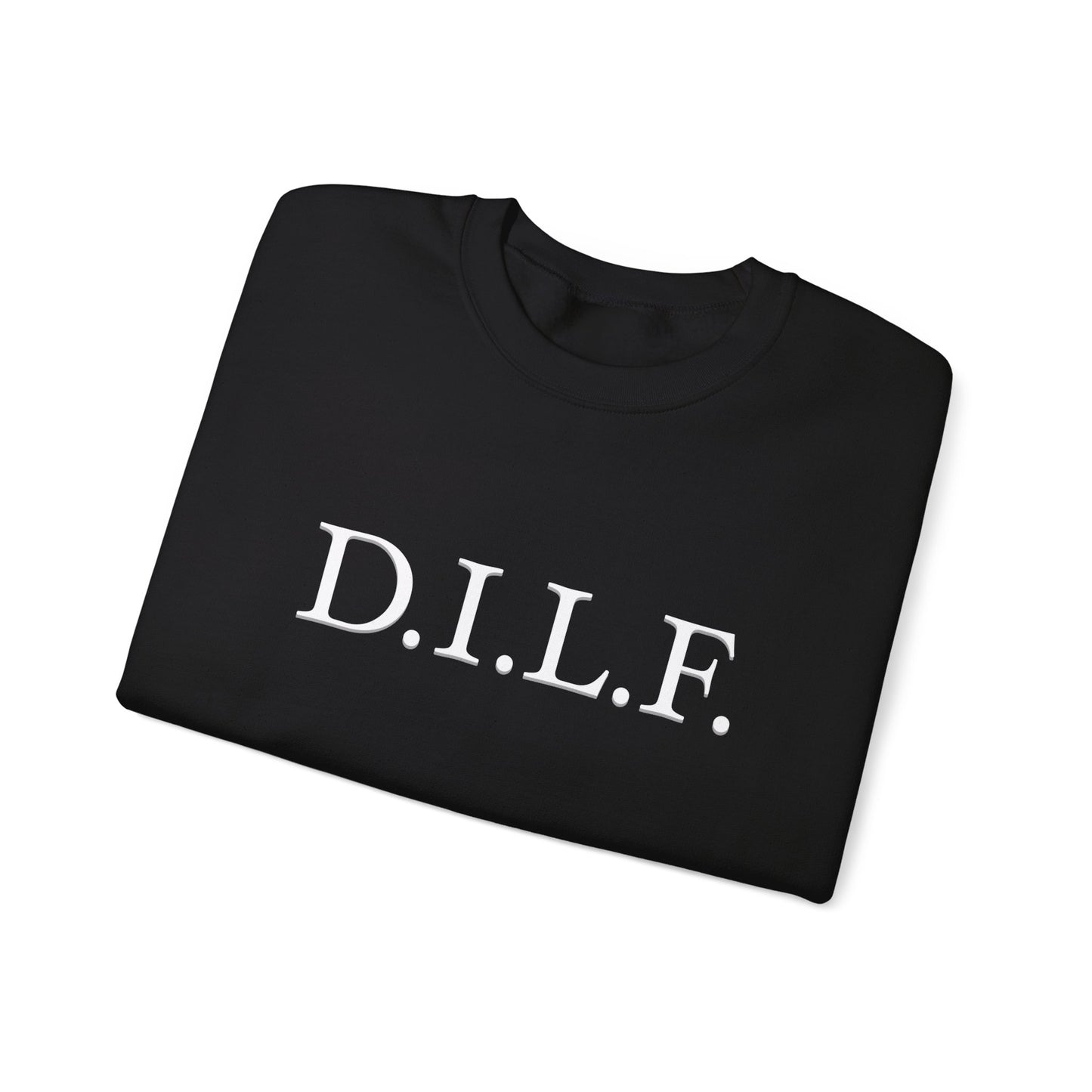 "D.I.L.F". Heavy Blend™ Men's Crewneck Sweatshirt