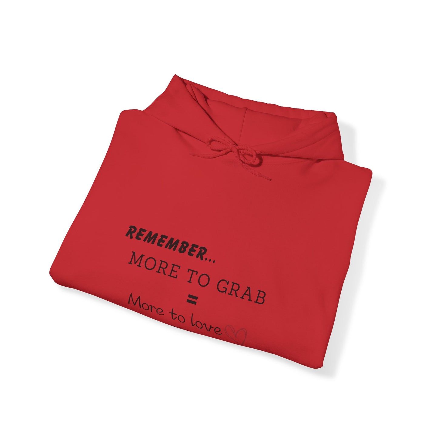 "More To Grab = More To Love, Menopause" Heavy Blend™ Hoodie Sweatshirt