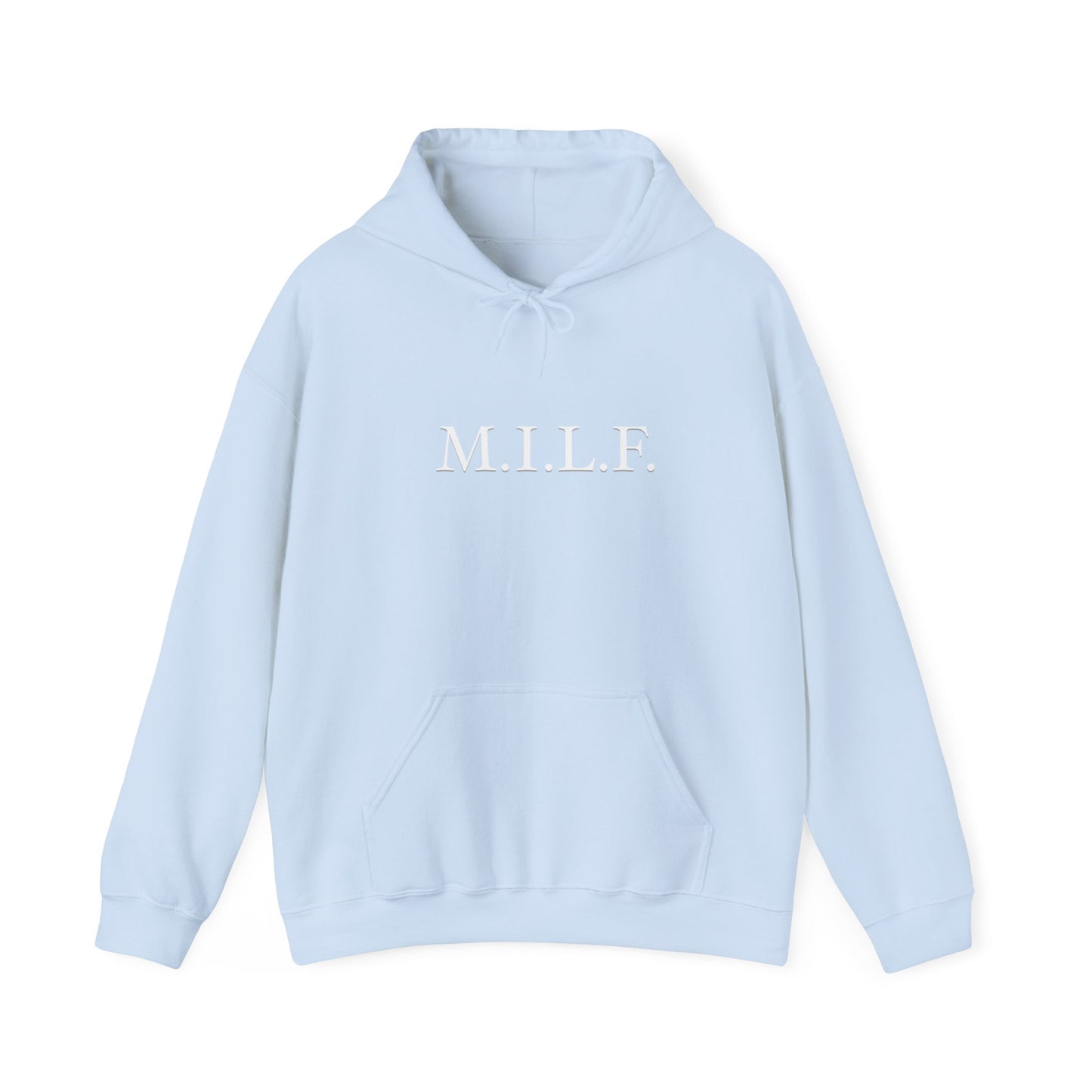 "M.I.L.F." Women's Heavy Blend™ Hoodie Sweatshirt (Unisex)
