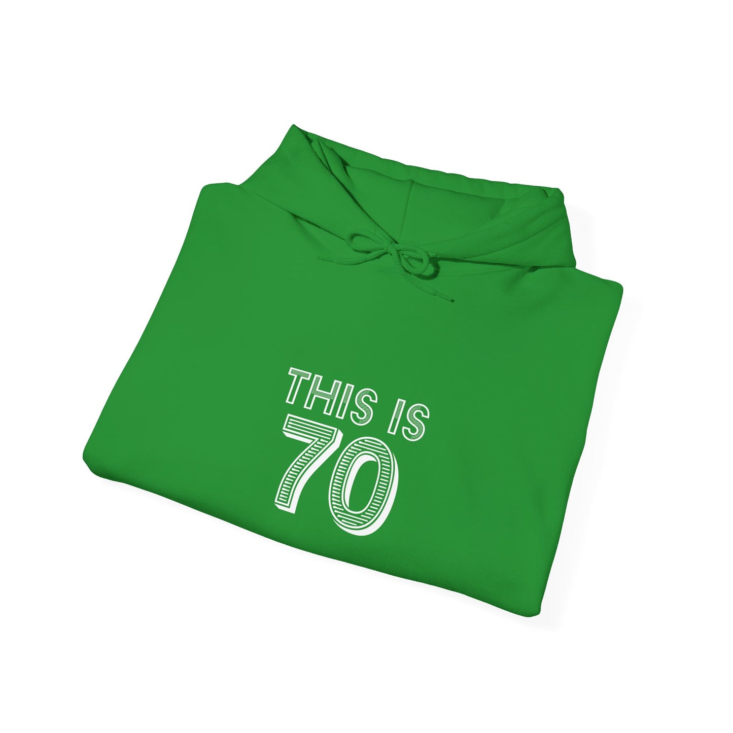 "This Is 70" Heavy Blend™ Hoodie Sweatshirt (Unisex)
