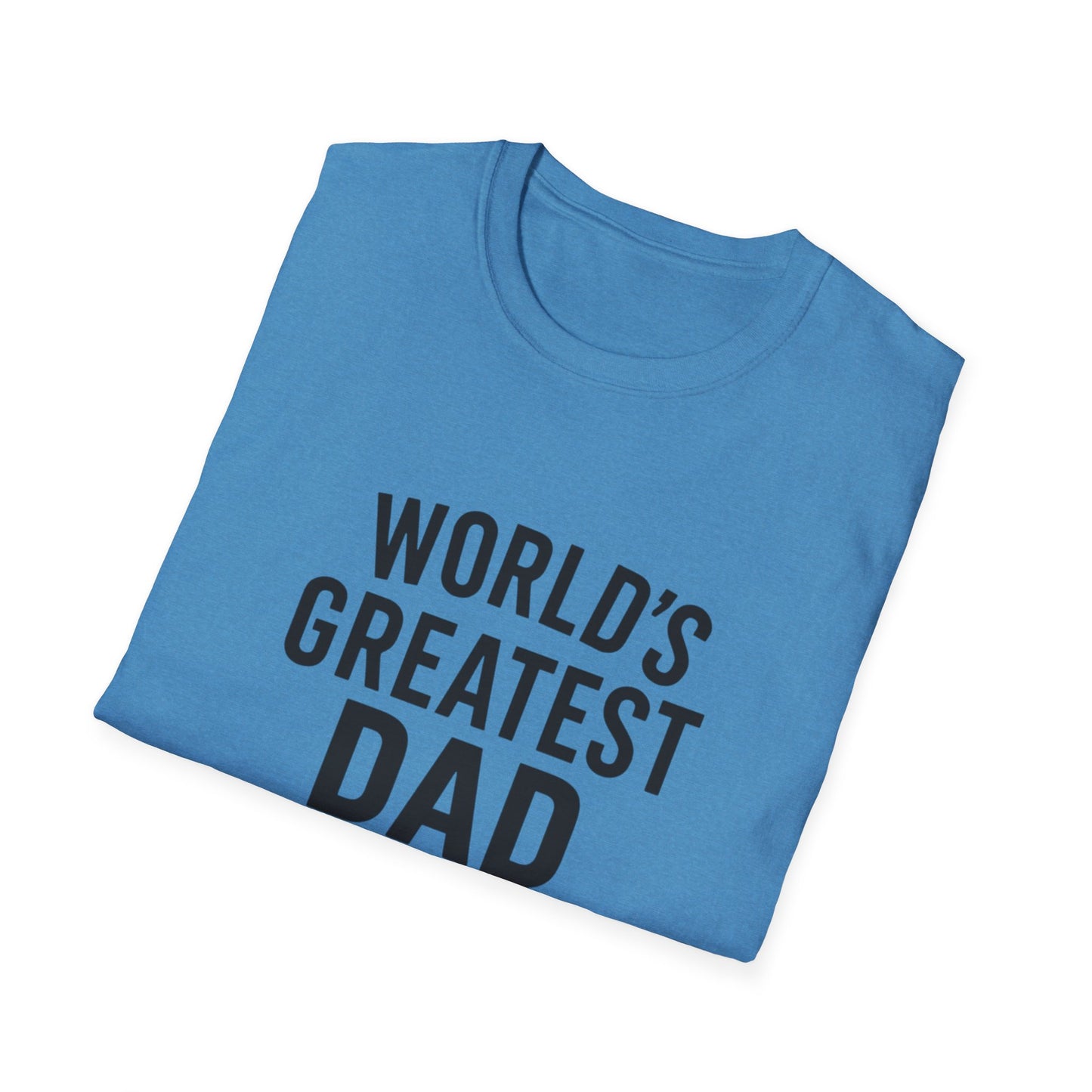 Vintage World's Greatest Dad Est 1985 Softstyle T-Shirt