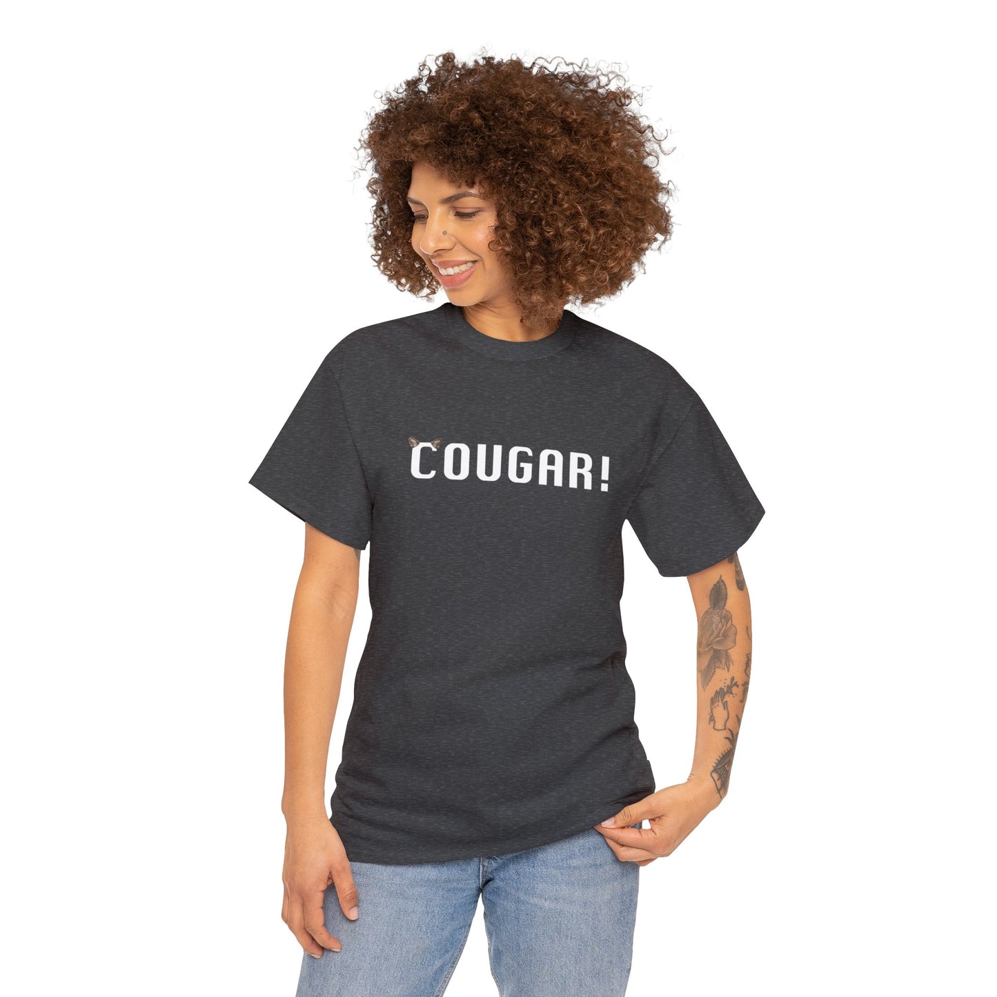 "Cougar!" 100% Cotton T-Shirt (Unisex)