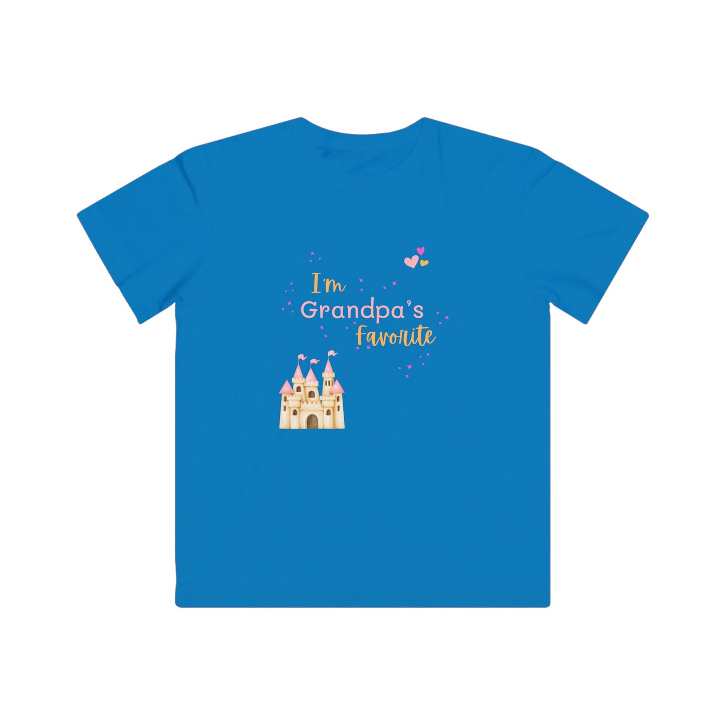 "I'm Grandpa's Favorite" Kids Fine Jersey Tee (Unisex)
