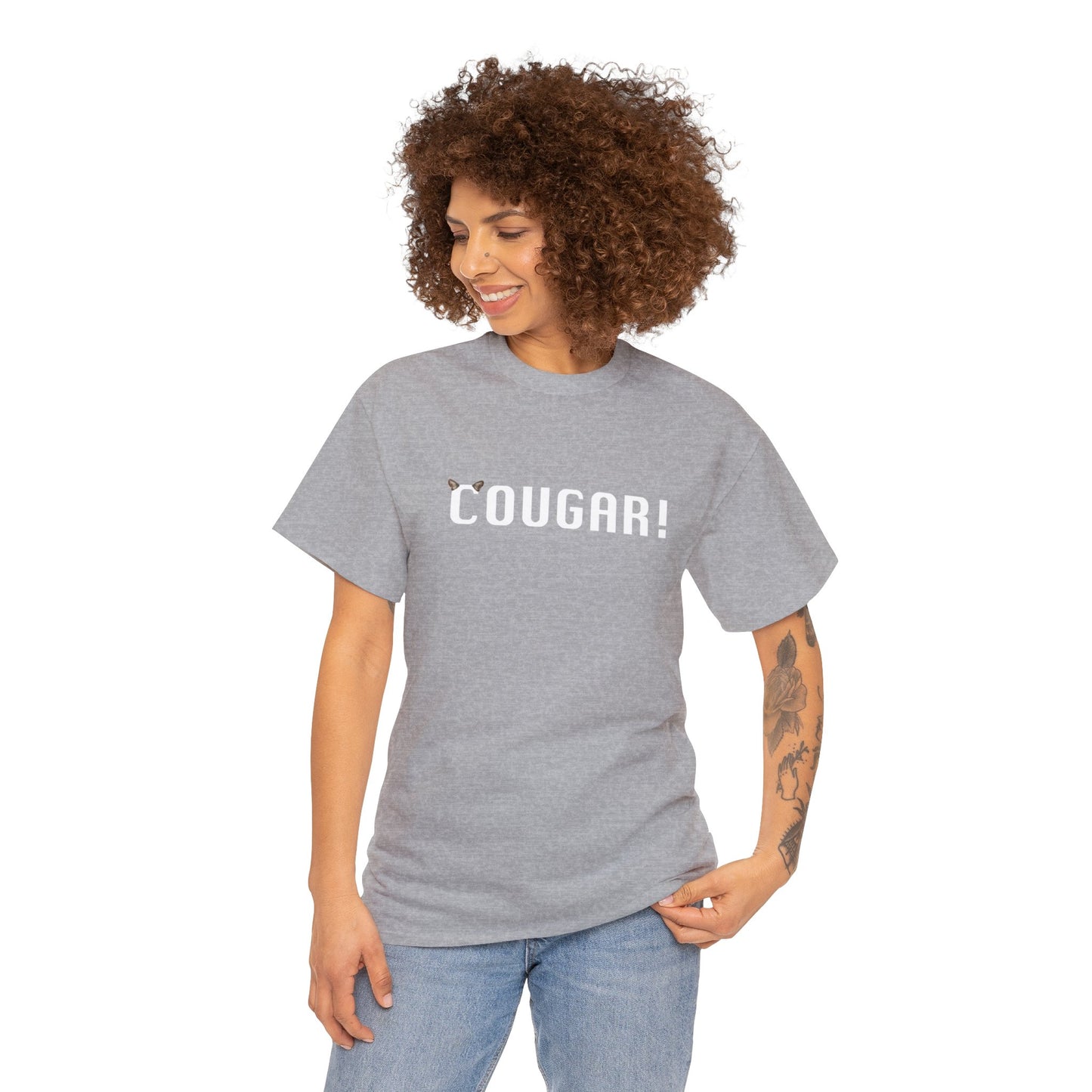 "Cougar!" 100% Cotton T-Shirt (Unisex)