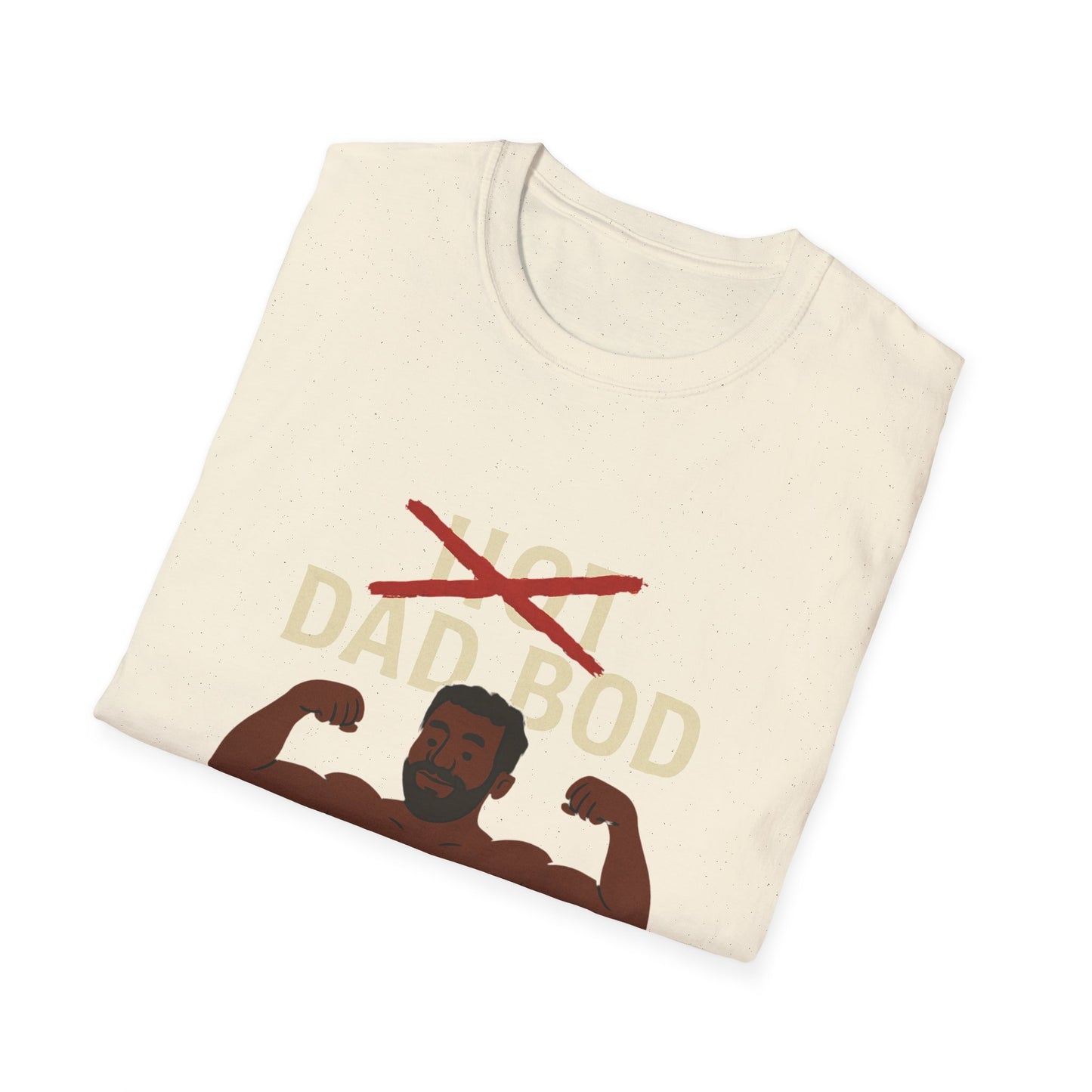 Vintage Hot Dad Bod Softstyle T-Shirt