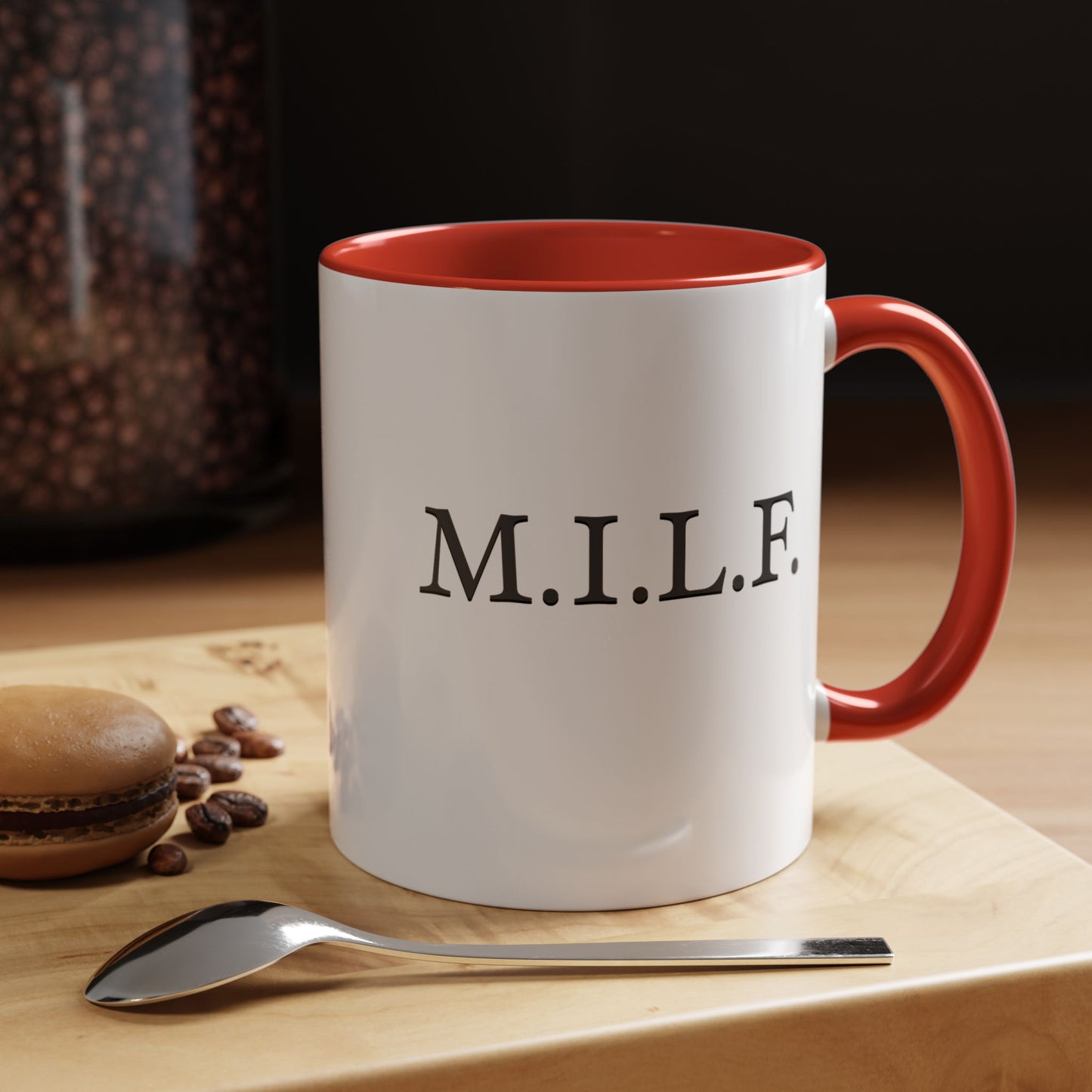 "M.I.L.F." Accent Coffee Mug, 11 Oz and 15 Oz