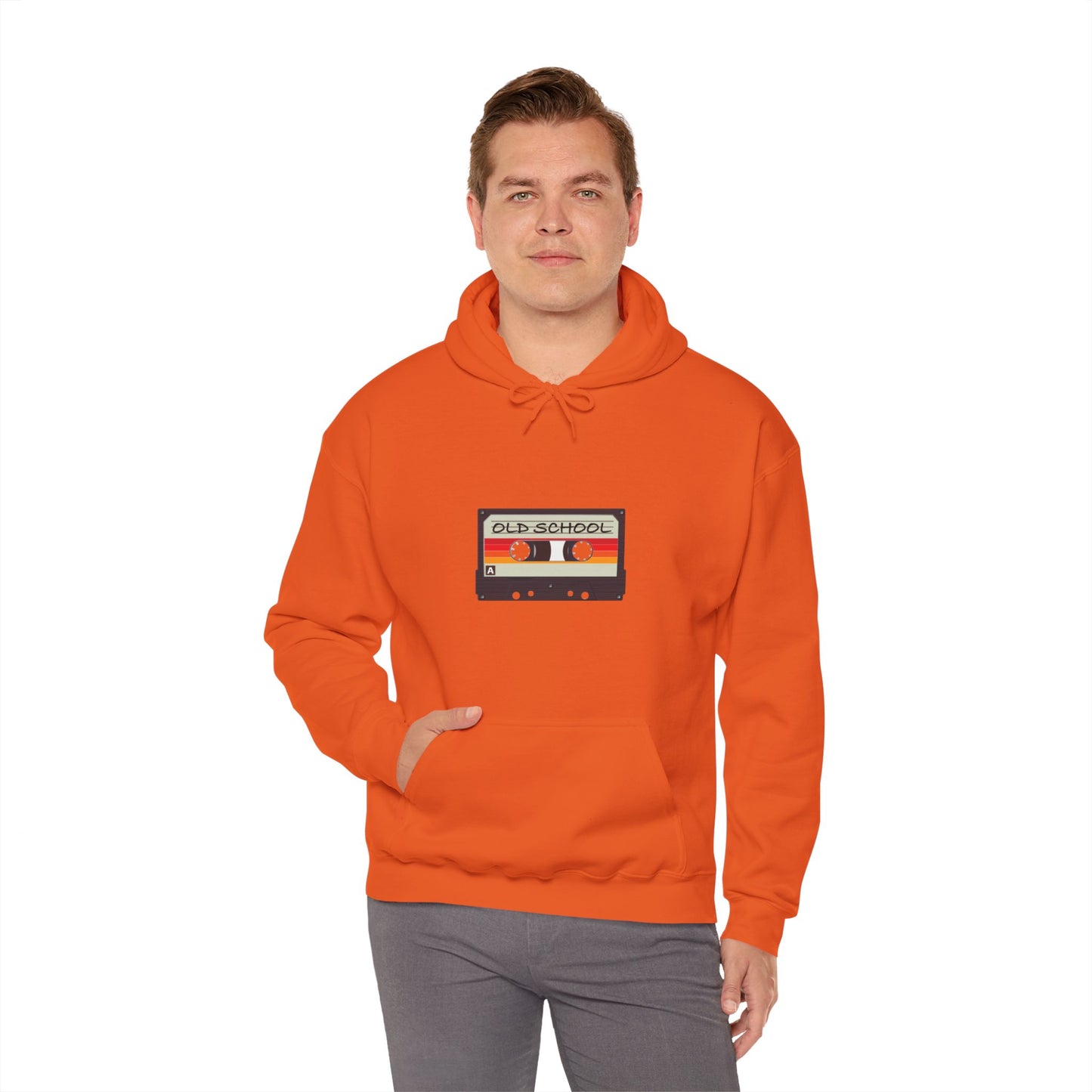 "Old School" Heavy Blend™ Hoodie Sweatshirt (Unisex)