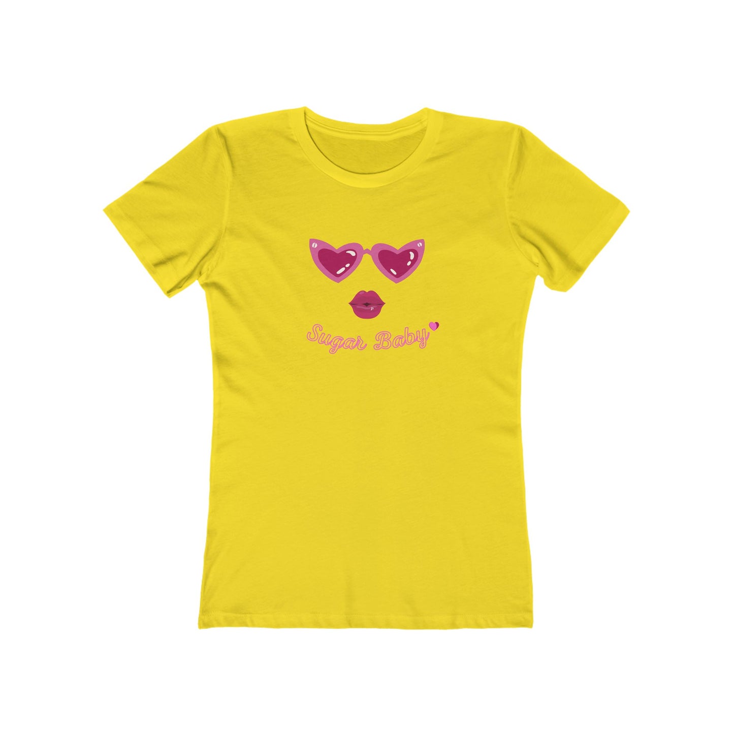 "Sugar Baby" 100% Cotton Women's Boyfriend T-Shirt