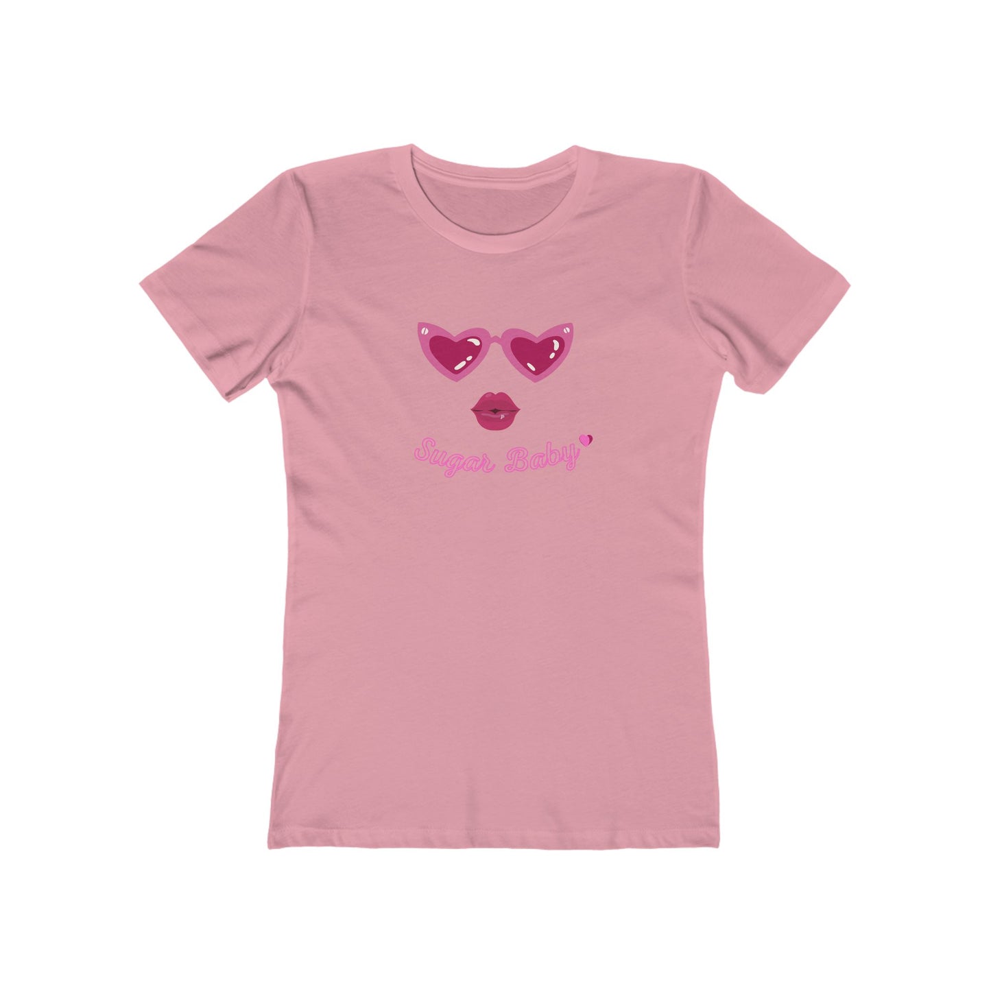 "Sugar Baby" 100% Cotton Women's Boyfriend T-Shirt