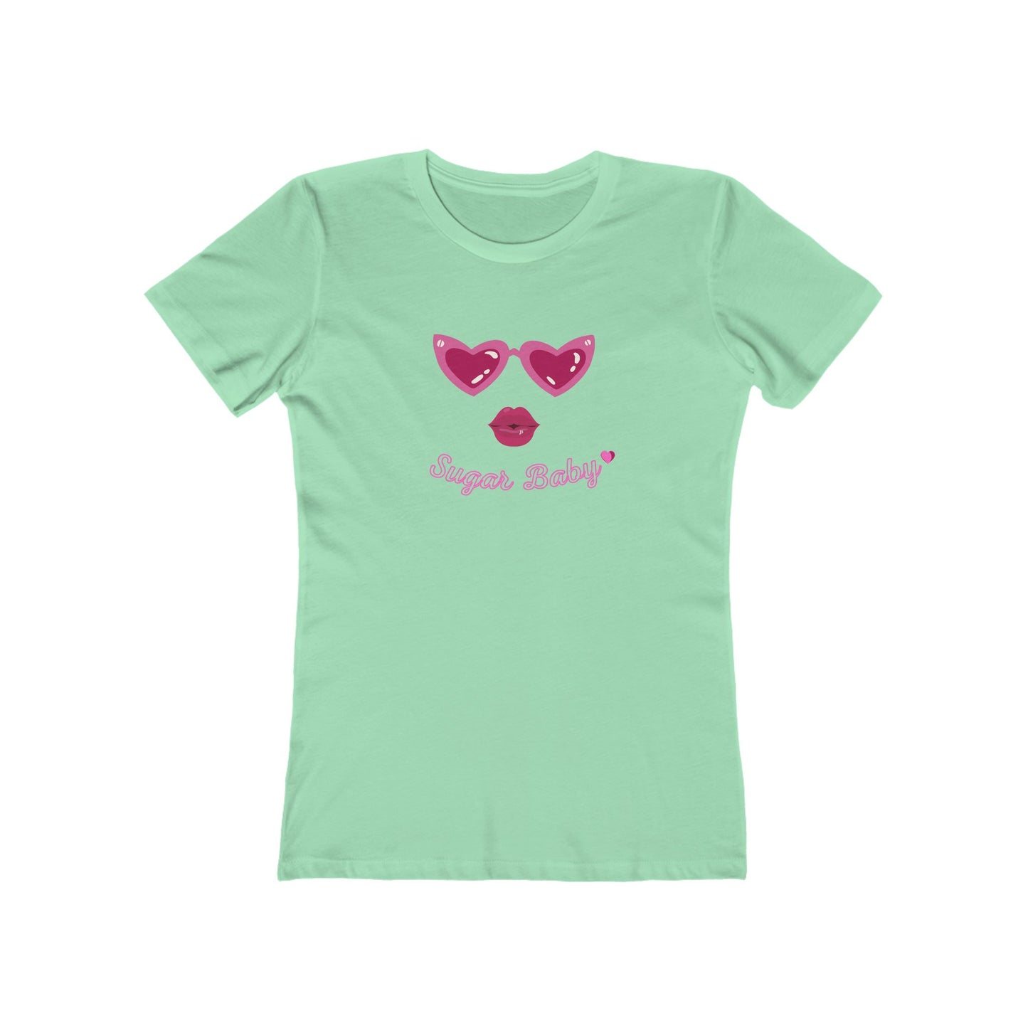"Sugar Baby" 100% Cotton Women's Boyfriend T-Shirt