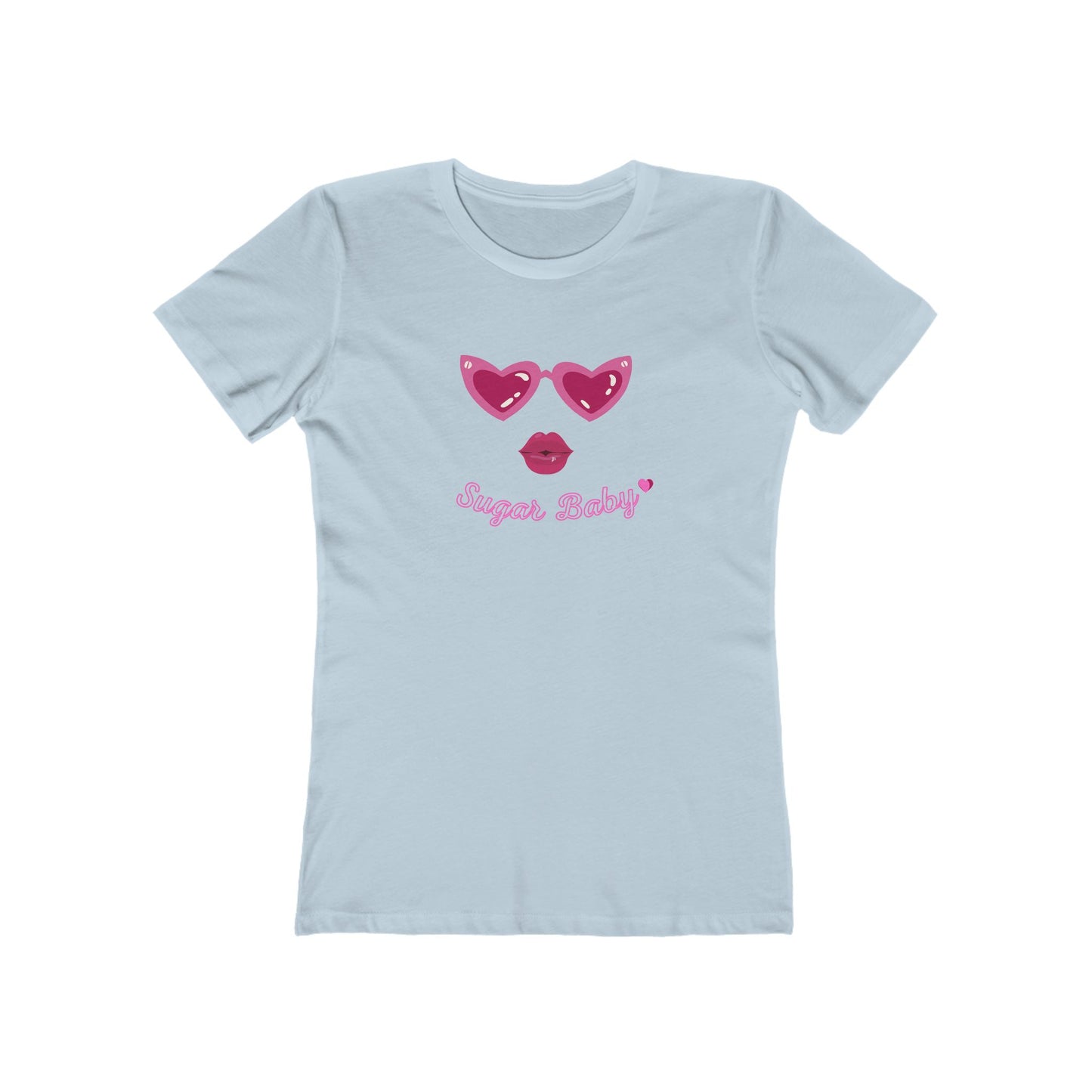"Sugar Baby" 100% Cotton Women's Boyfriend T-Shirt