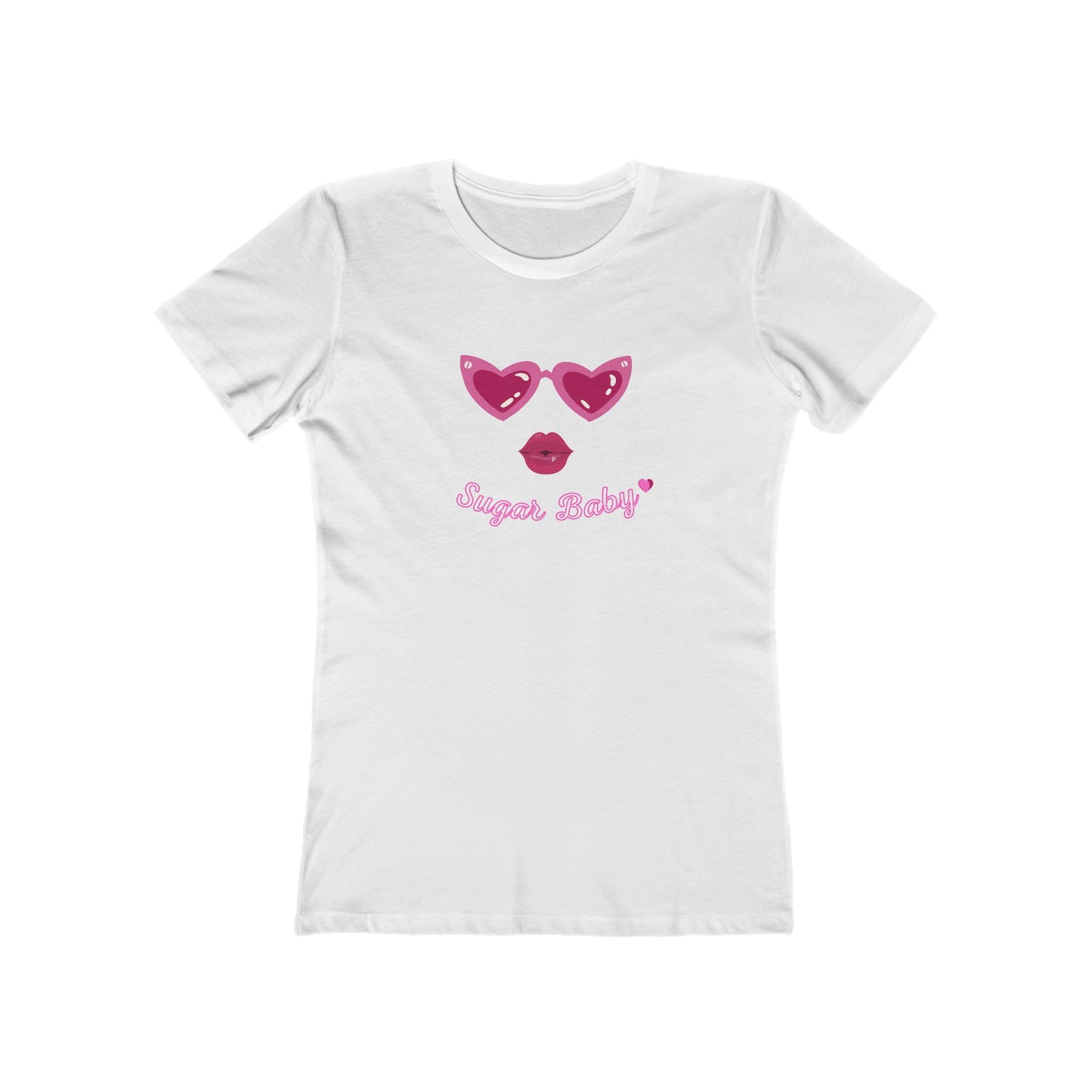 "Sugar Baby" 100% Cotton Women's Boyfriend T-Shirt