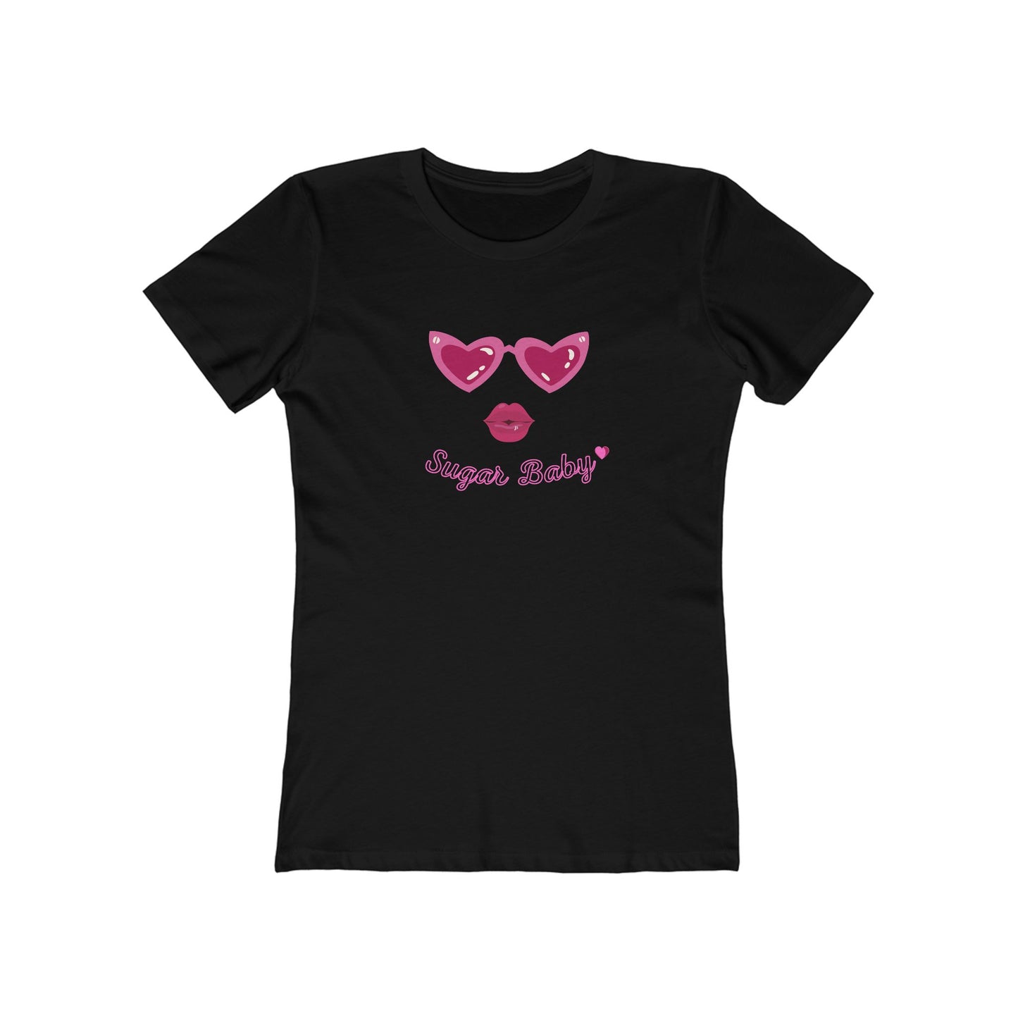 "Sugar Baby" 100% Cotton Women's Boyfriend T-Shirt