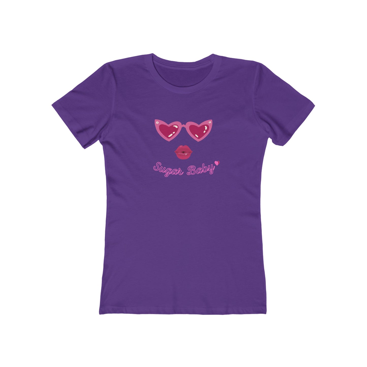 "Sugar Baby" 100% Cotton Women's Boyfriend T-Shirt