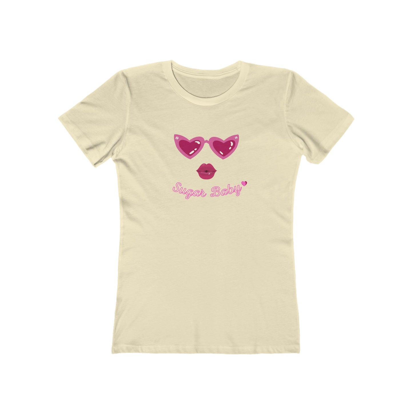 "Sugar Baby" 100% Cotton Women's Boyfriend T-Shirt