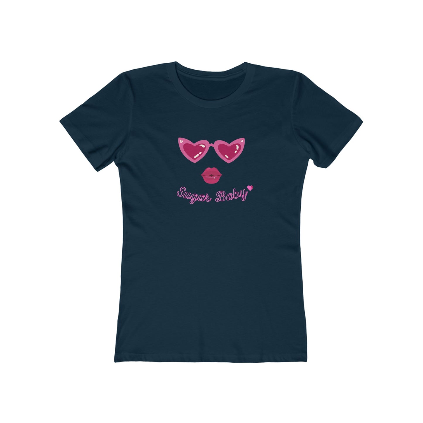 "Sugar Baby" 100% Cotton Women's Boyfriend T-Shirt