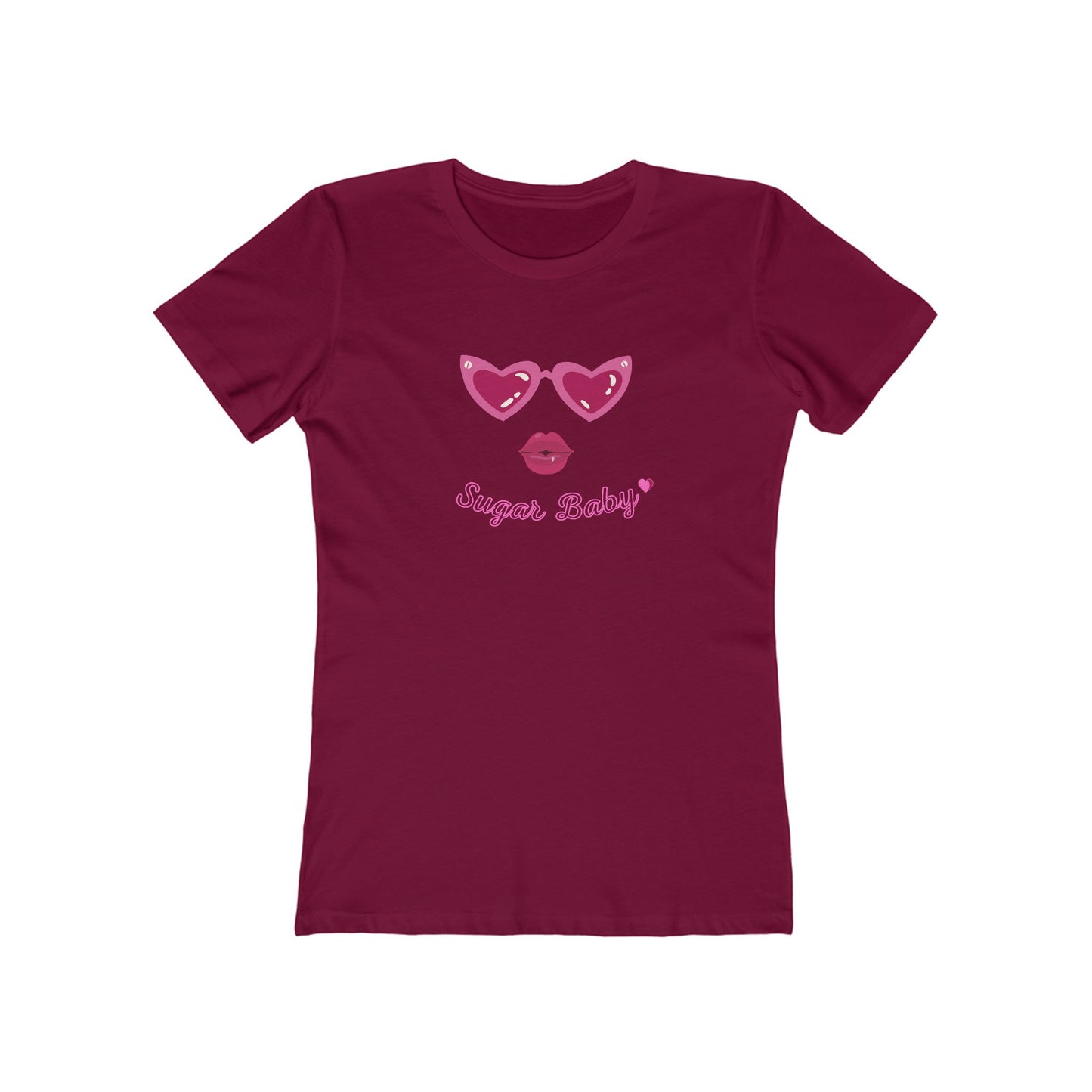 "Sugar Baby" 100% Cotton Women's Boyfriend T-Shirt
