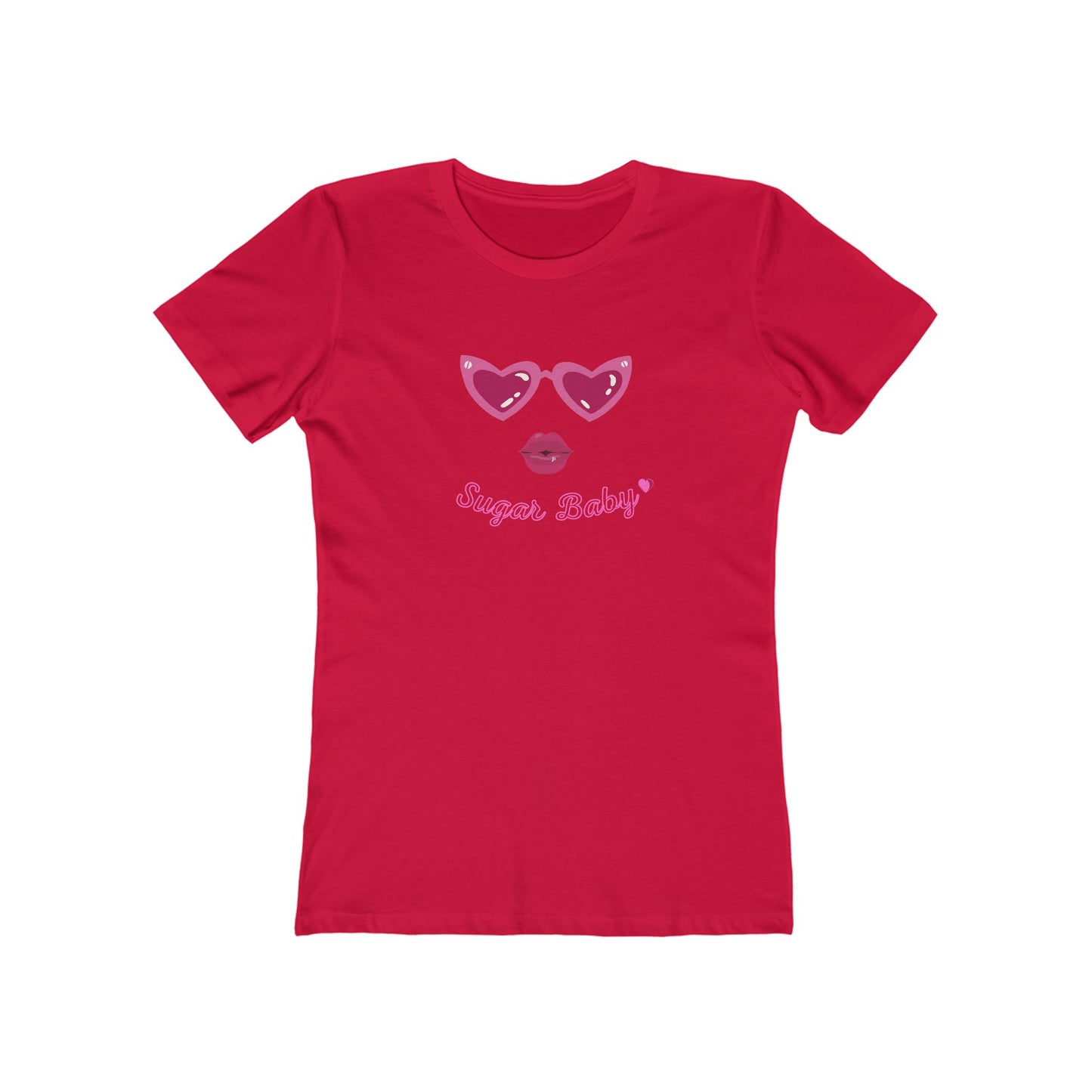 "Sugar Baby" 100% Cotton Women's Boyfriend T-Shirt