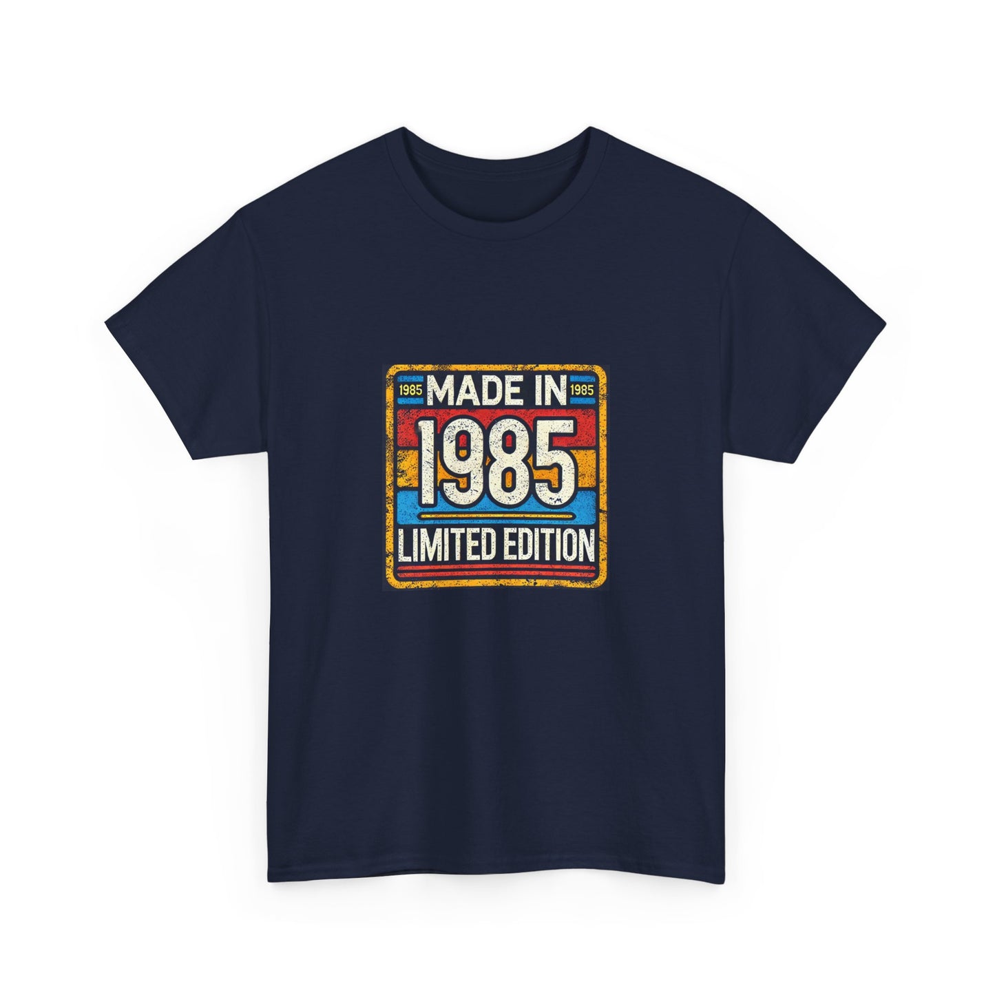 "Made In 1985 Label" 100% Cotton Limited Edition T-Shirt (Unisex)