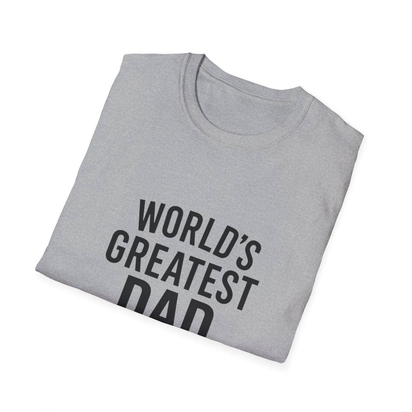 Vintage World's Greatest Dad Est 1970 Softstyle T-Shirt