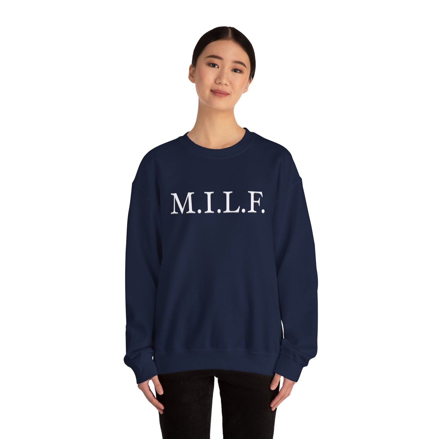 M.I.L.F. Heavy Blend™ Women's Crewneck Sweatshirt