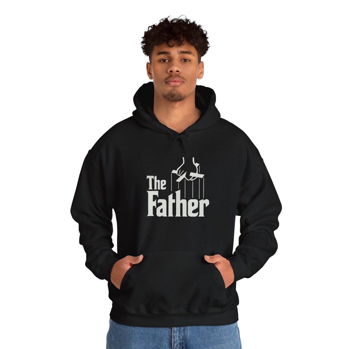 Hooded Sweatshirt - "The Father" Godfather Logo Inspired Design
